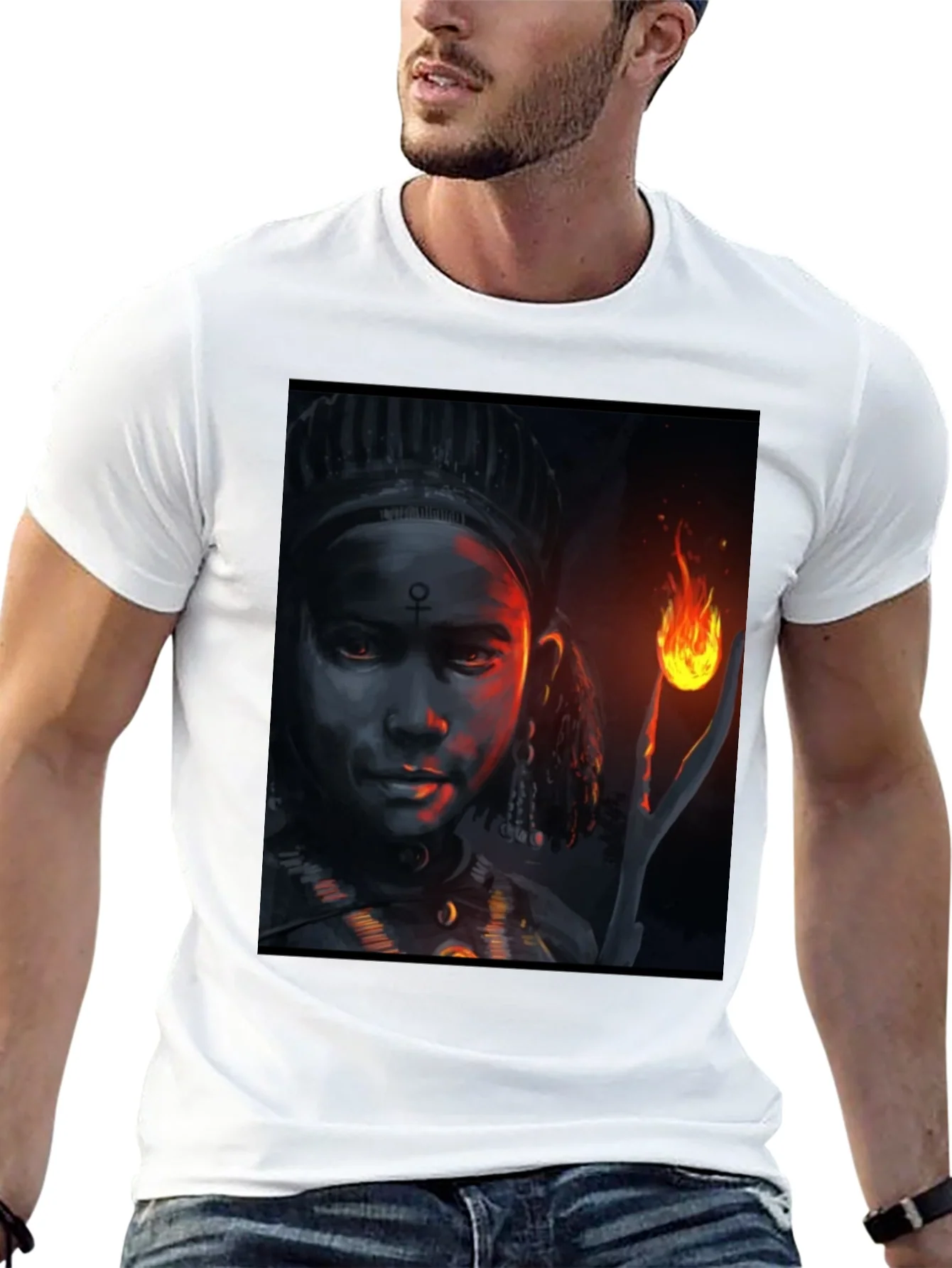 Rebbecca Mystic Fire T-Shirt - Unique Graphic Tee