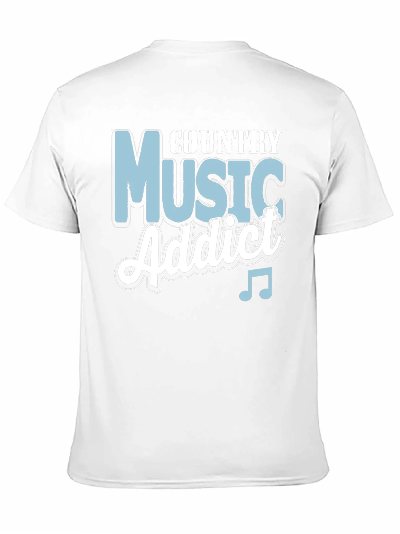 Camiseta Negra Country Music Addict