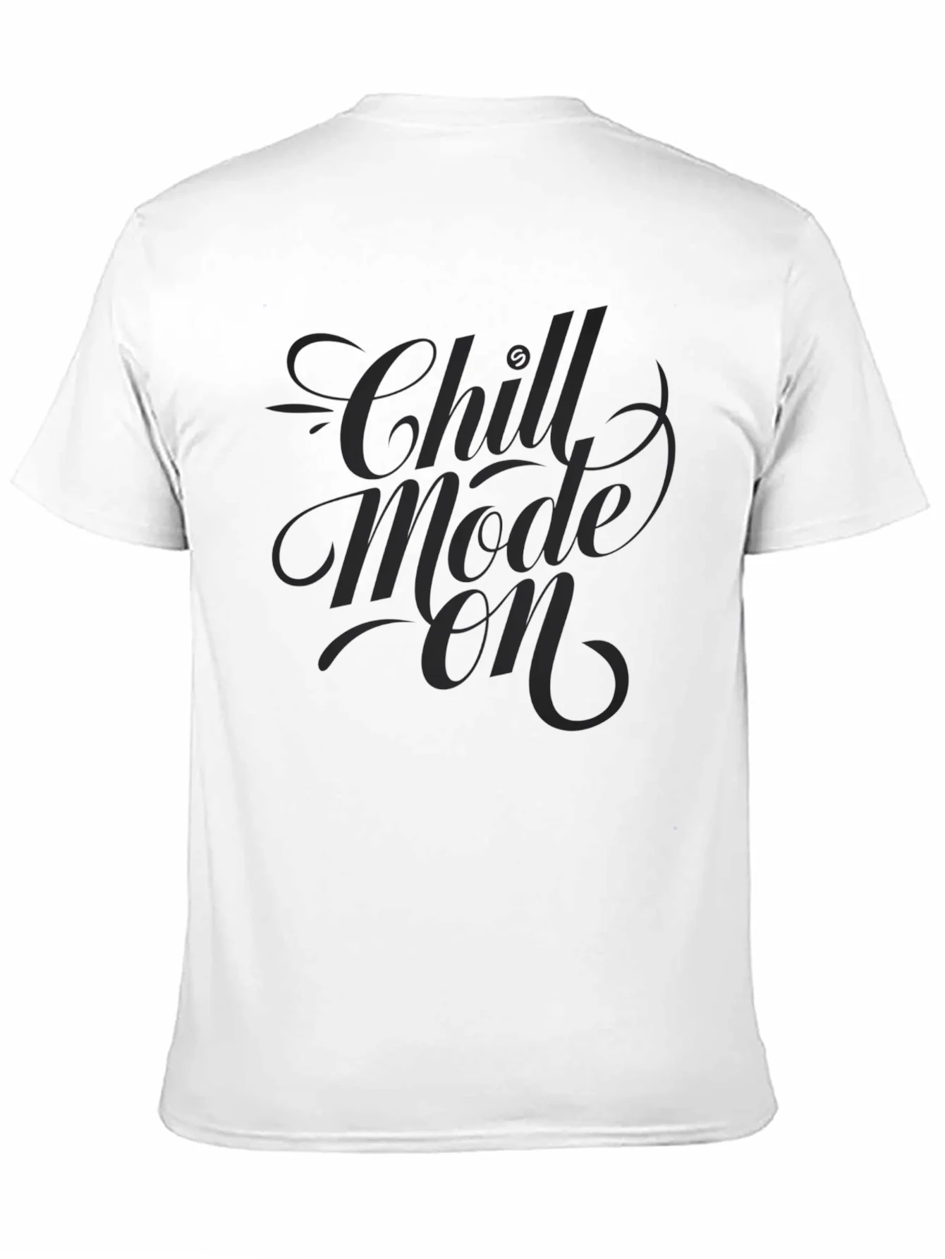 Rebbecca Chill Mode On Graphic Tee - Relaxed Style