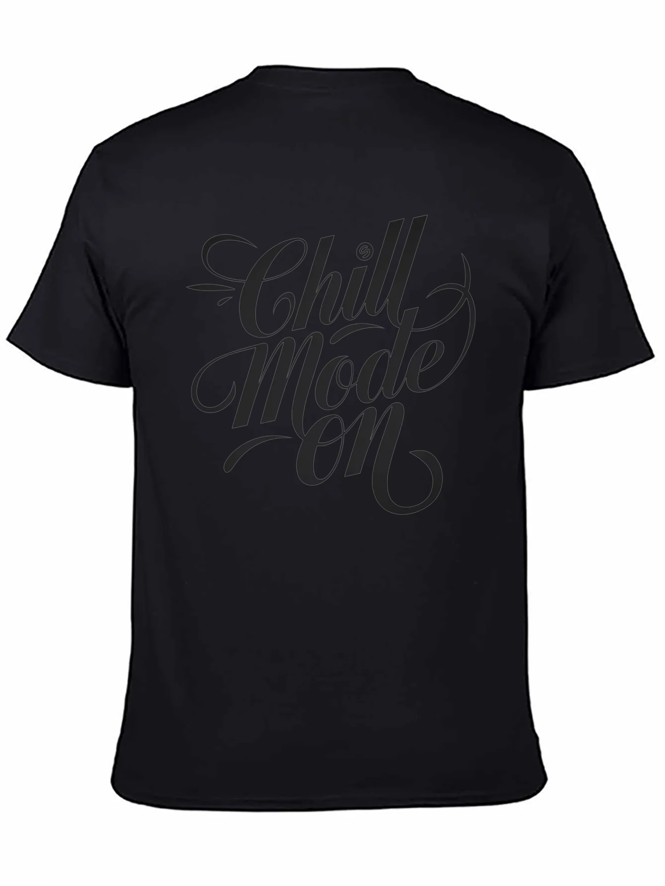 Rebbecca Chill Mode On Graphic Tee - Relaxed Style