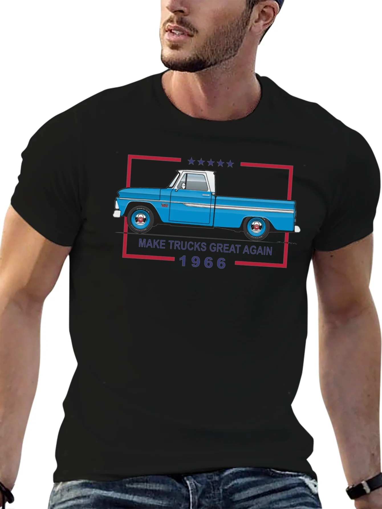 Rebbecca Make Trucks Great Again 1966 T-Shirt