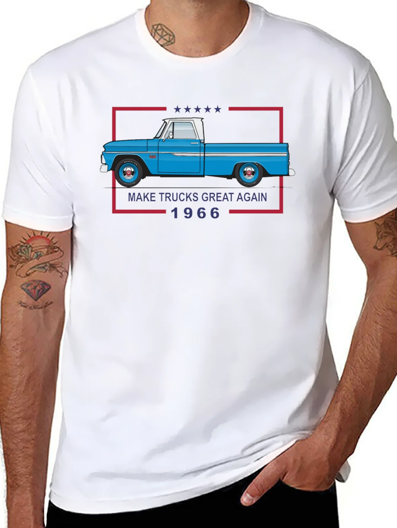 Rebbecca Make Trucks Great Again 1966 T-Shirt