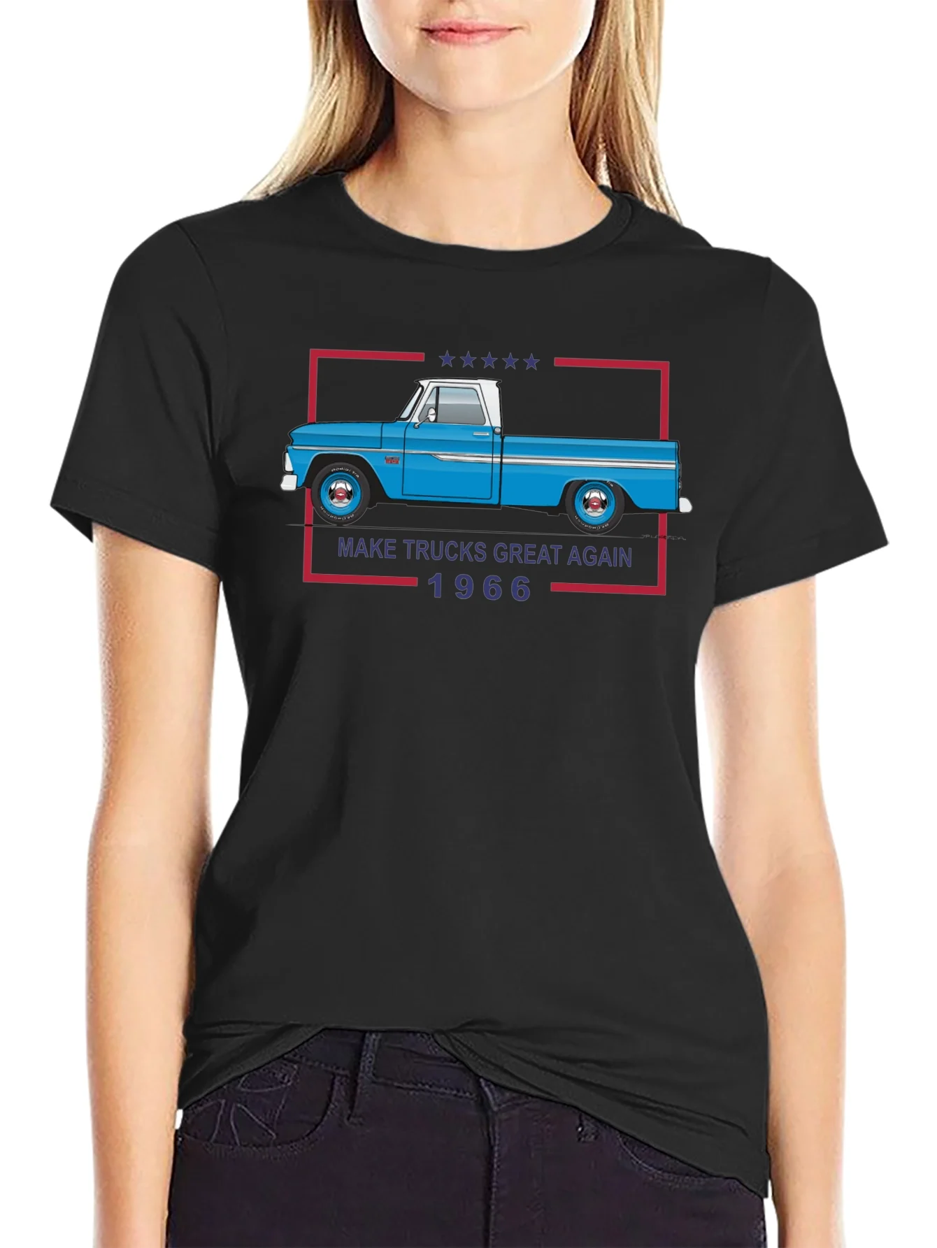 Rebbecca Make Trucks Great Again 1966 T-Shirt