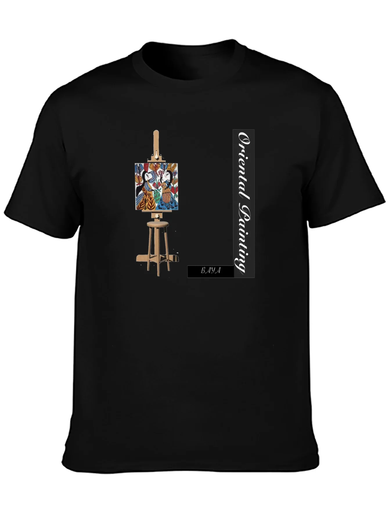 Rebbecca Oriental Painting Graphic T-Shirt