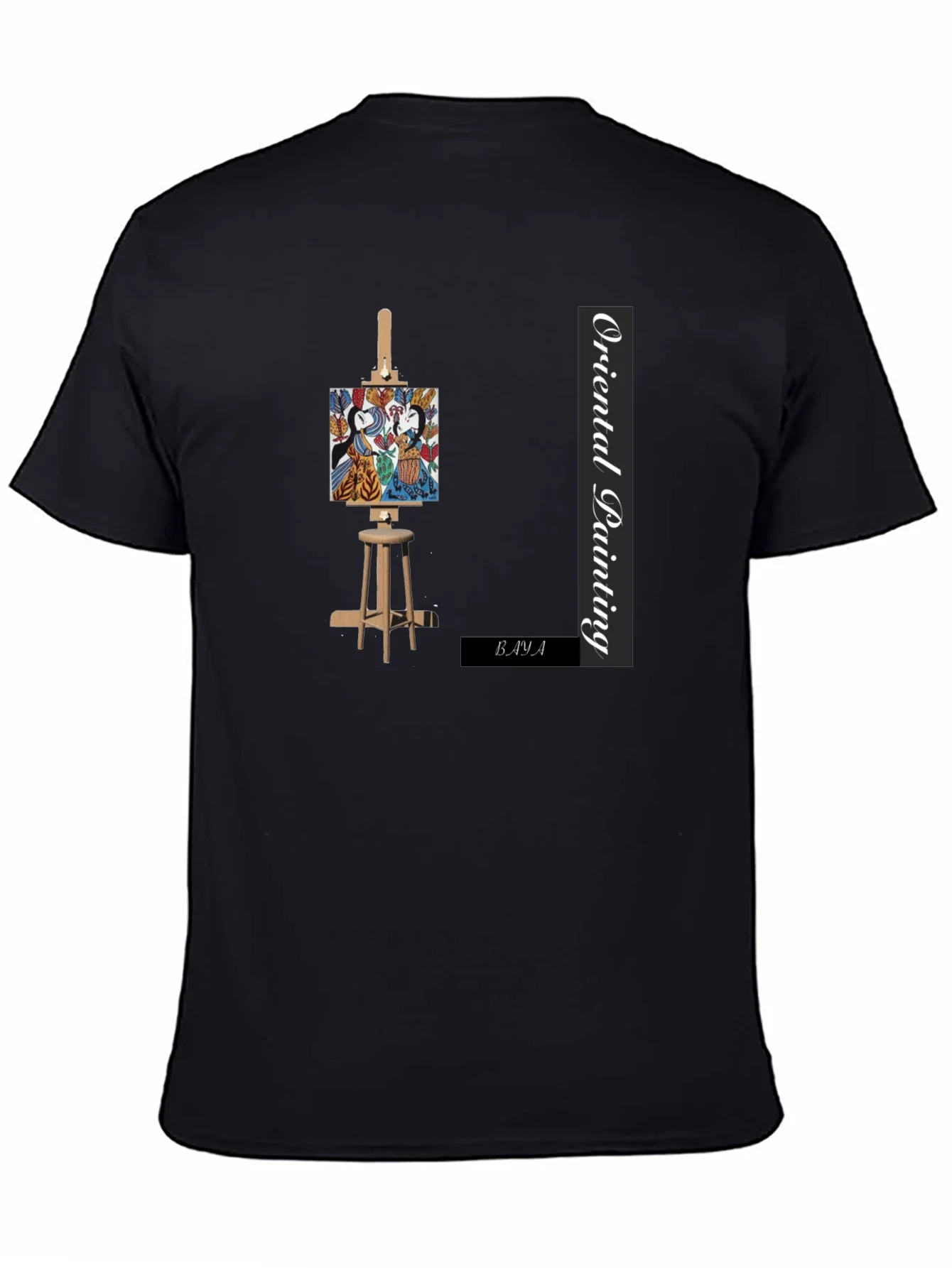 Rebbecca Oriental Painting Graphic T-Shirt