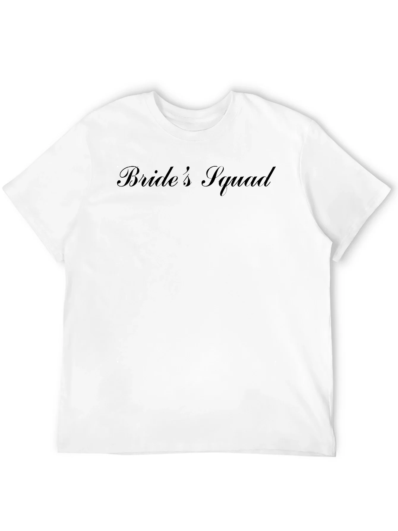 Rebbecca Brides Squad Black Crew Neck T-Shirt