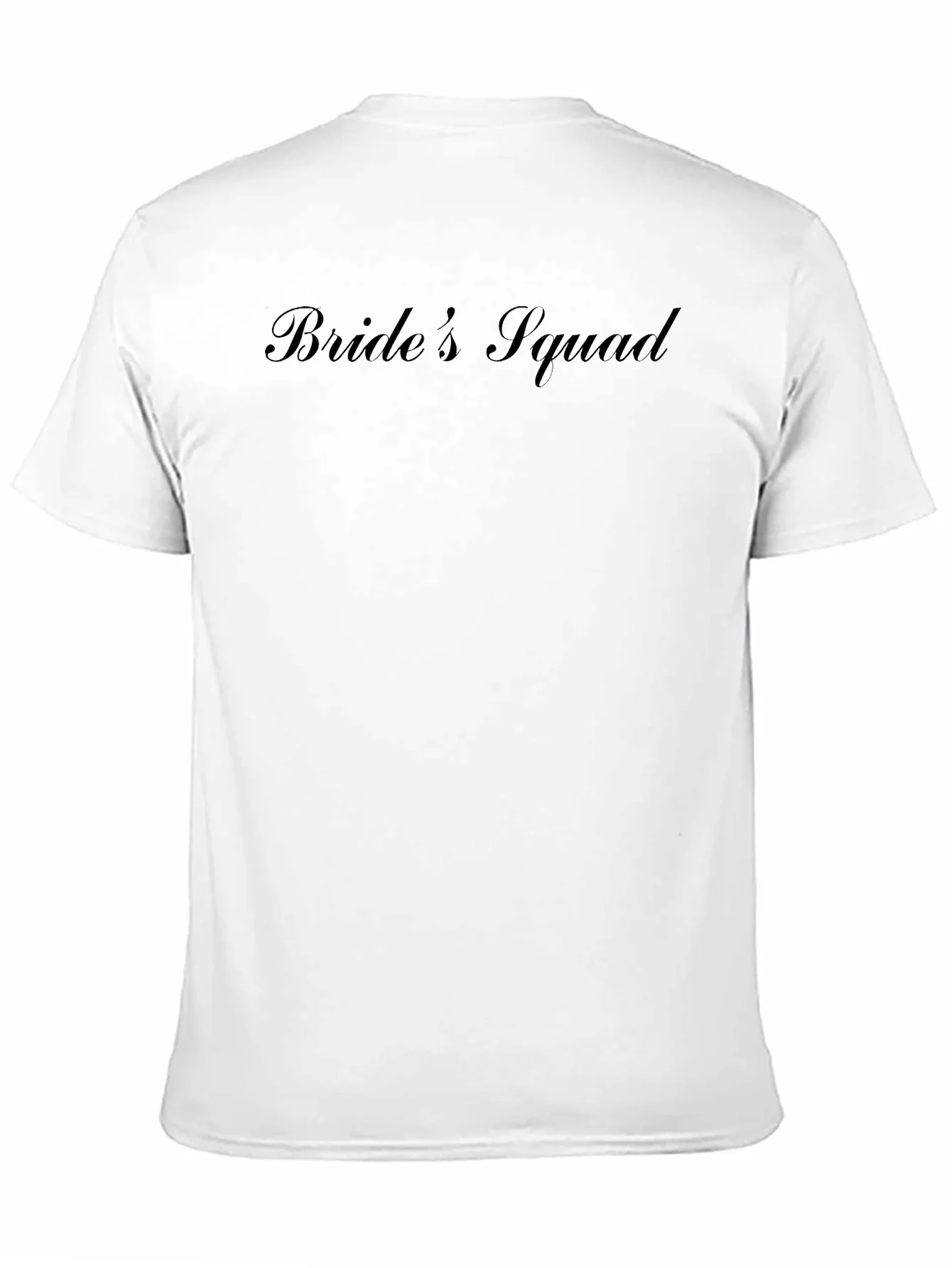 Rebbecca Brides Squad Black Crew Neck T-Shirt