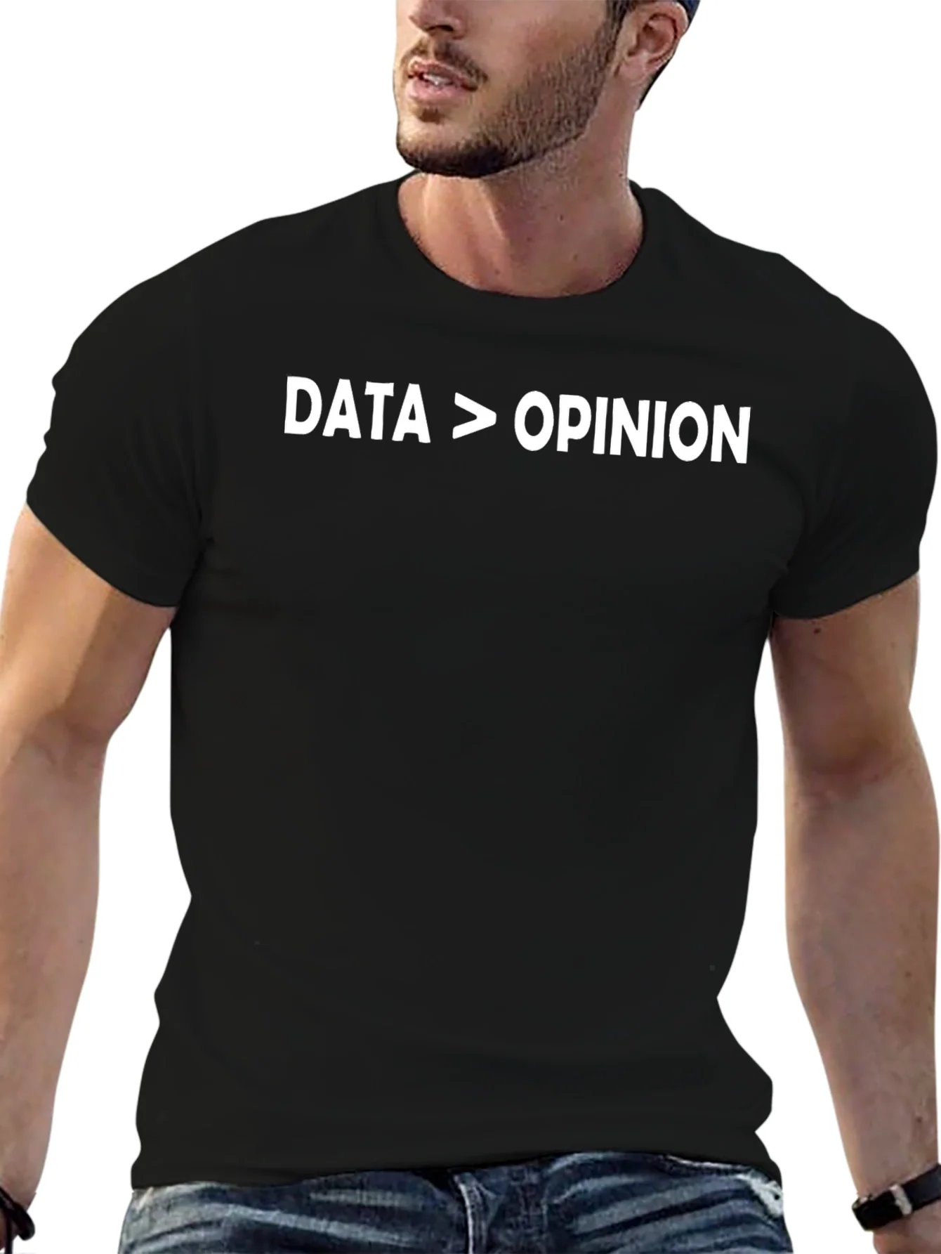 Rebbecca Data Over Opinion Graphic Tee - Unisex