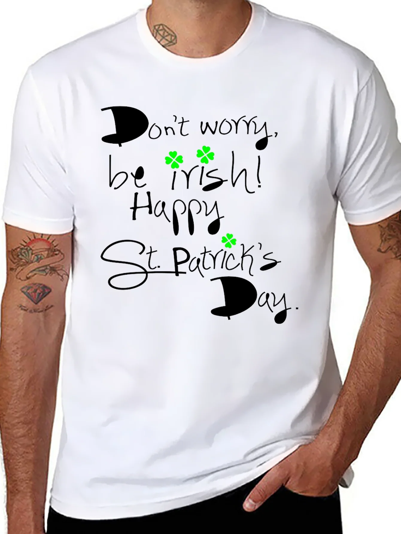Camiseta Negra St. Patricks Day: ?S¨¦ Irland¨¦s!