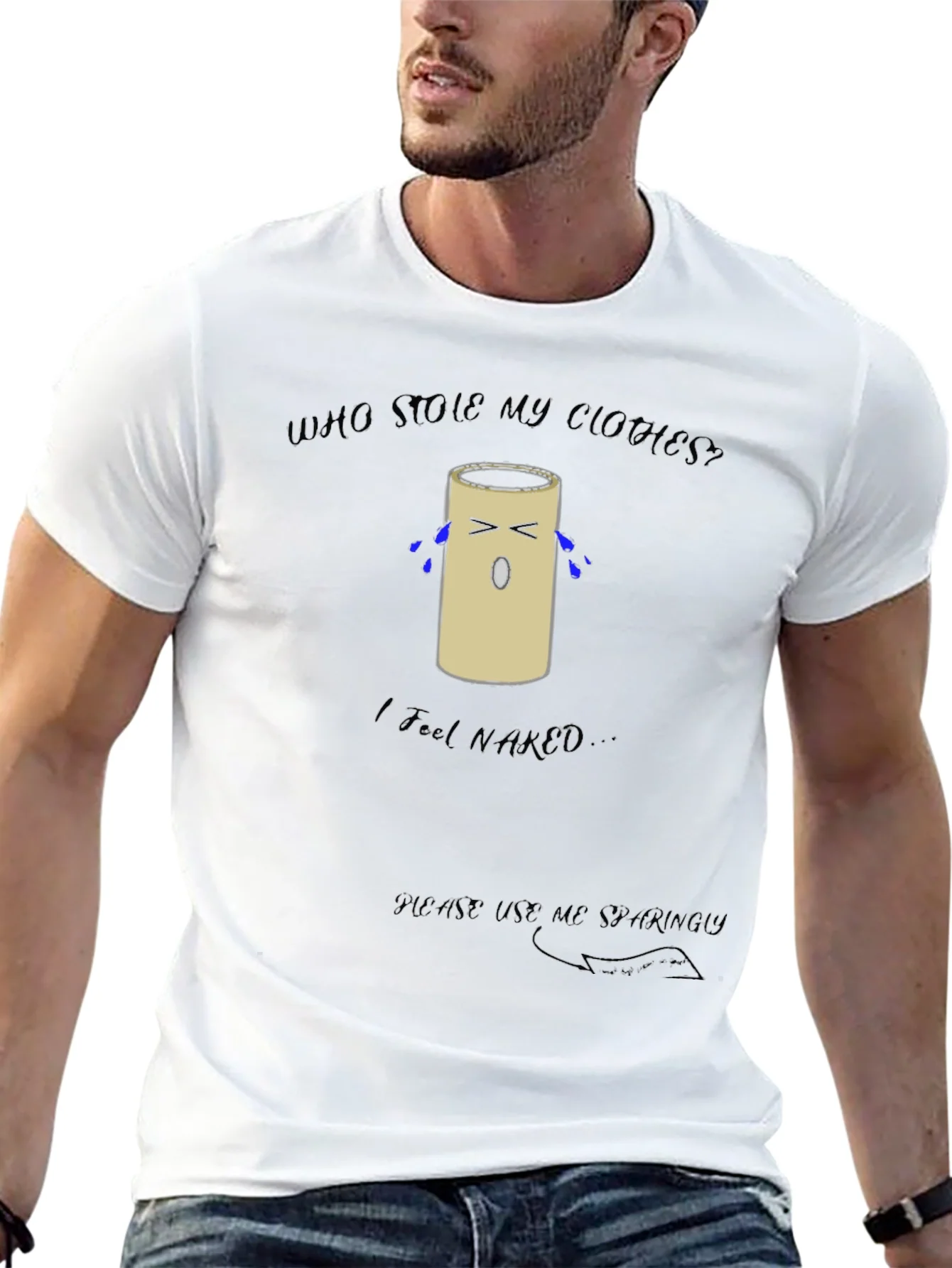 Rebbecca Humorous Toilet Paper Roll T-Shirt