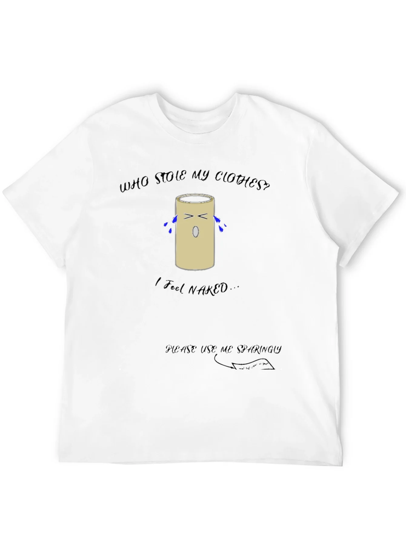 Rebbecca Humorous Toilet Paper Roll T-Shirt