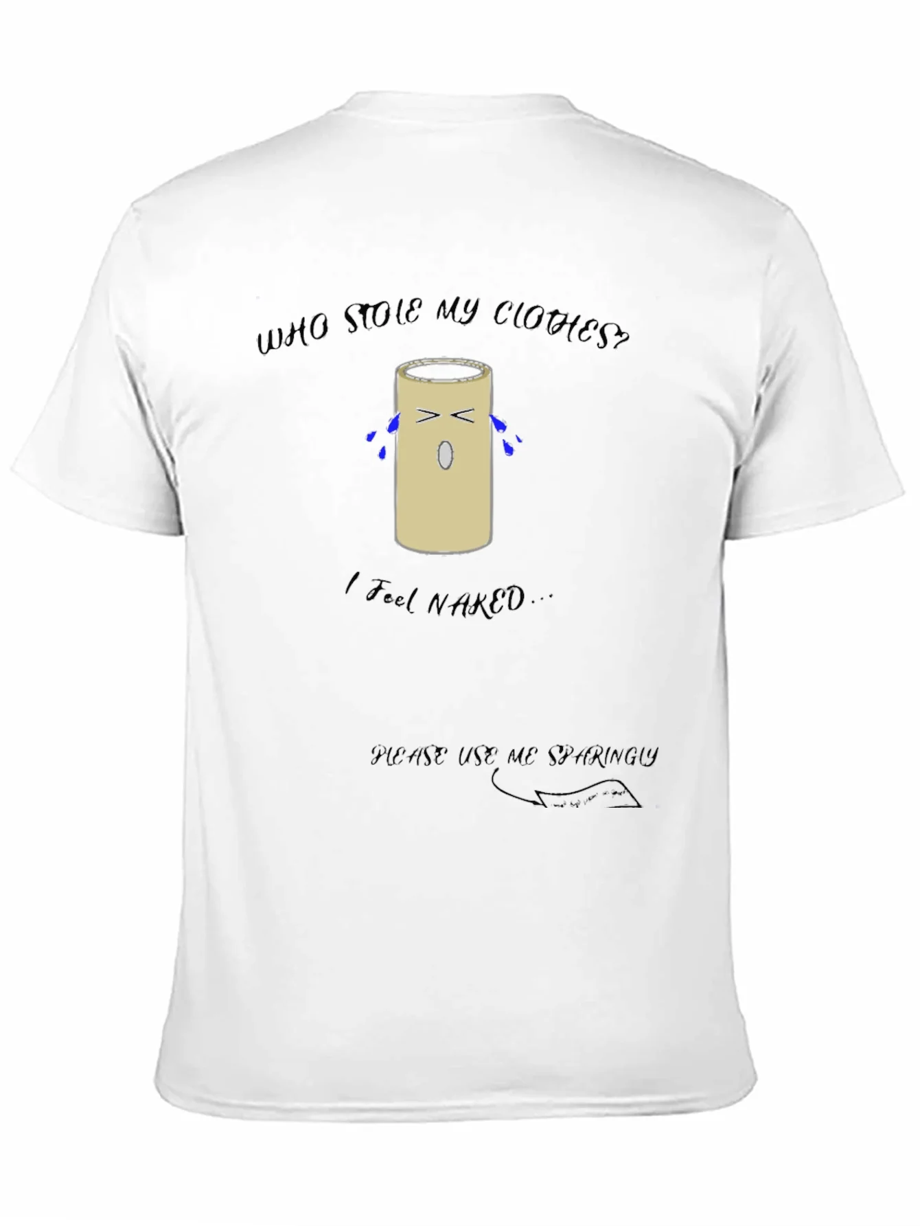 Rebbecca Humorous Toilet Paper Roll T-Shirt