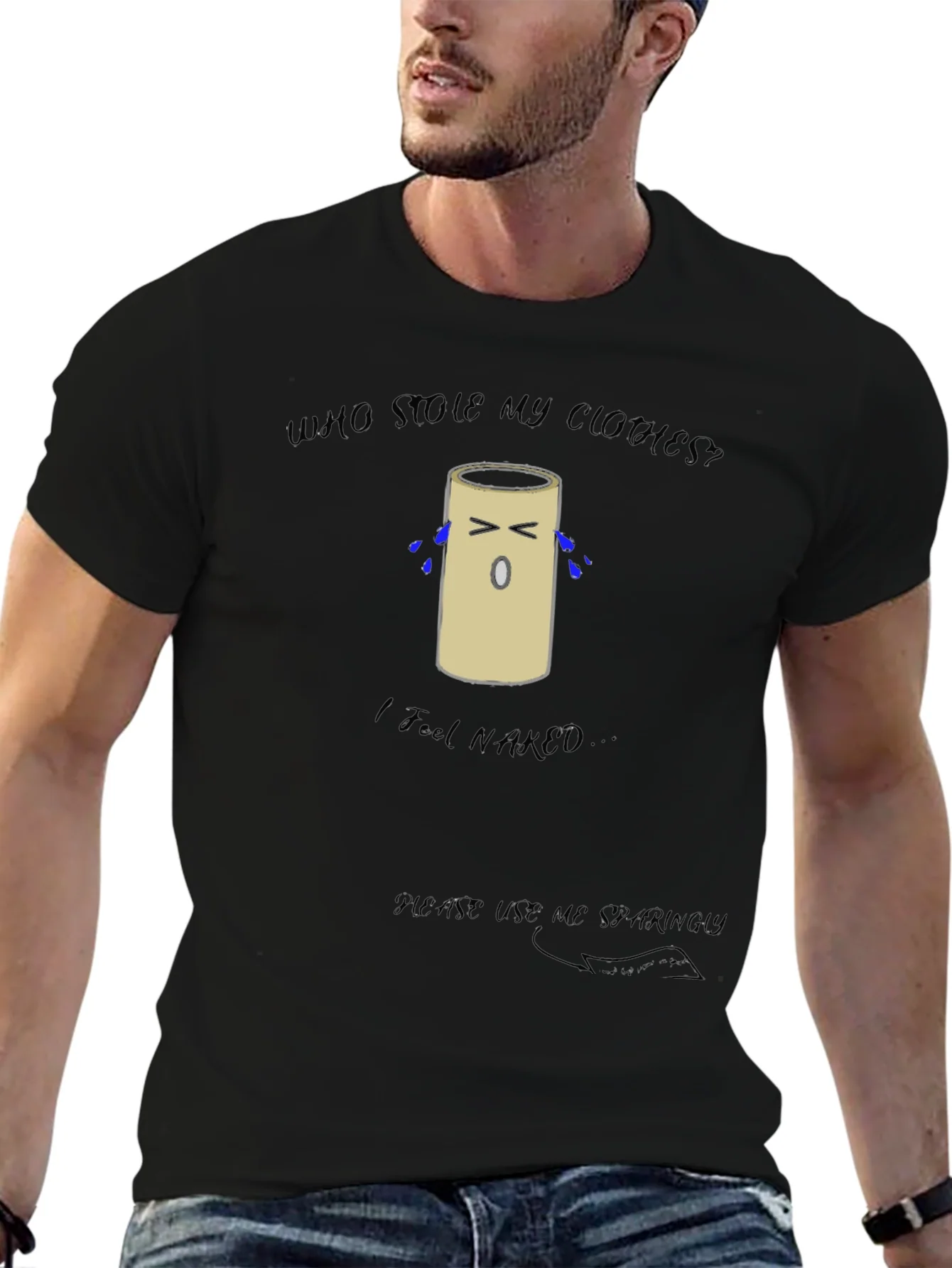 Rebbecca Humorous Toilet Paper Roll T-Shirt