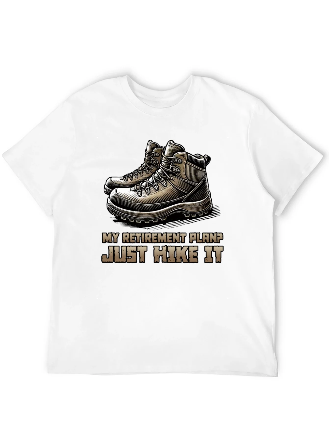 Rebbecca Hike It Retirement Plan T-Shirt
