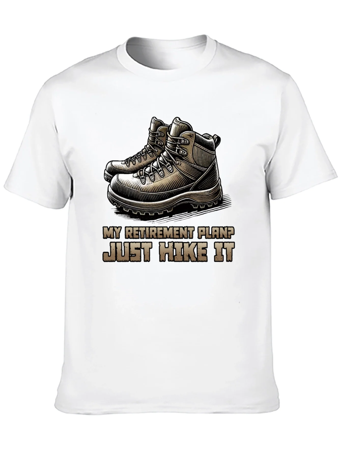 Rebbecca Hike It Retirement Plan T-Shirt