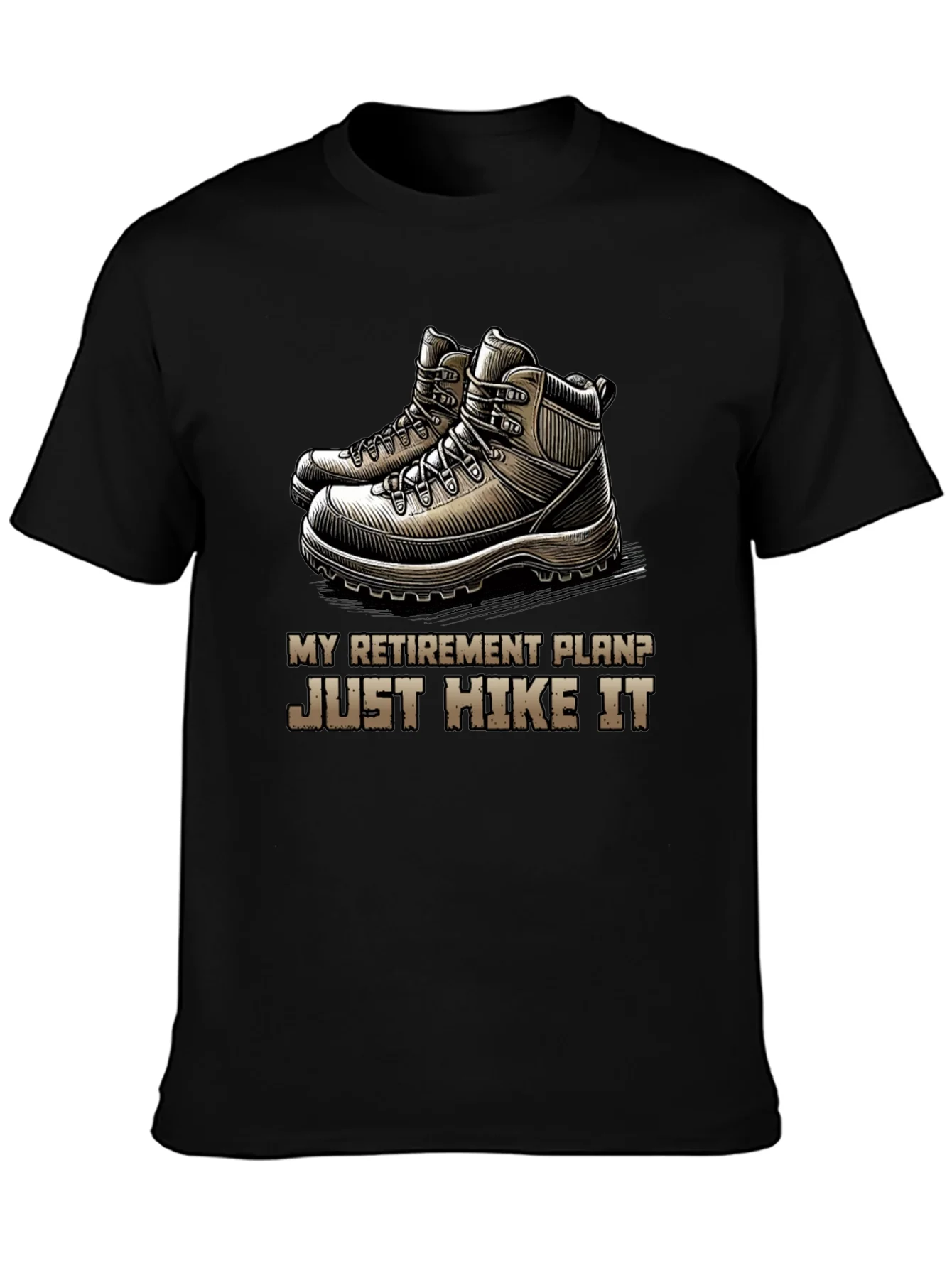 Rebbecca Hike It Retirement Plan T-Shirt