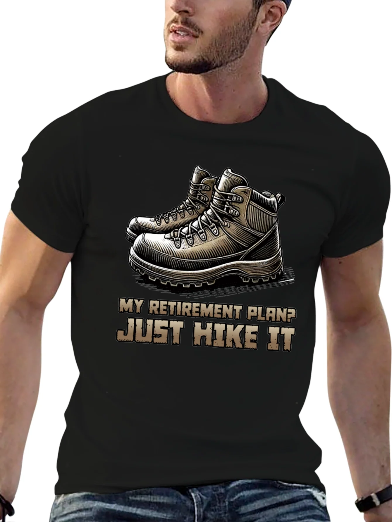 Rebbecca Hike It Retirement Plan T-Shirt