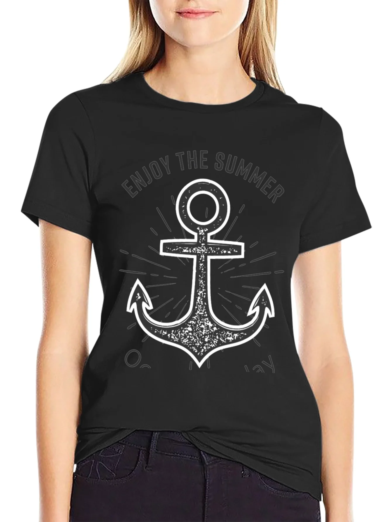 Rebbecca Enjoy the Summer Anchor T-Shirt