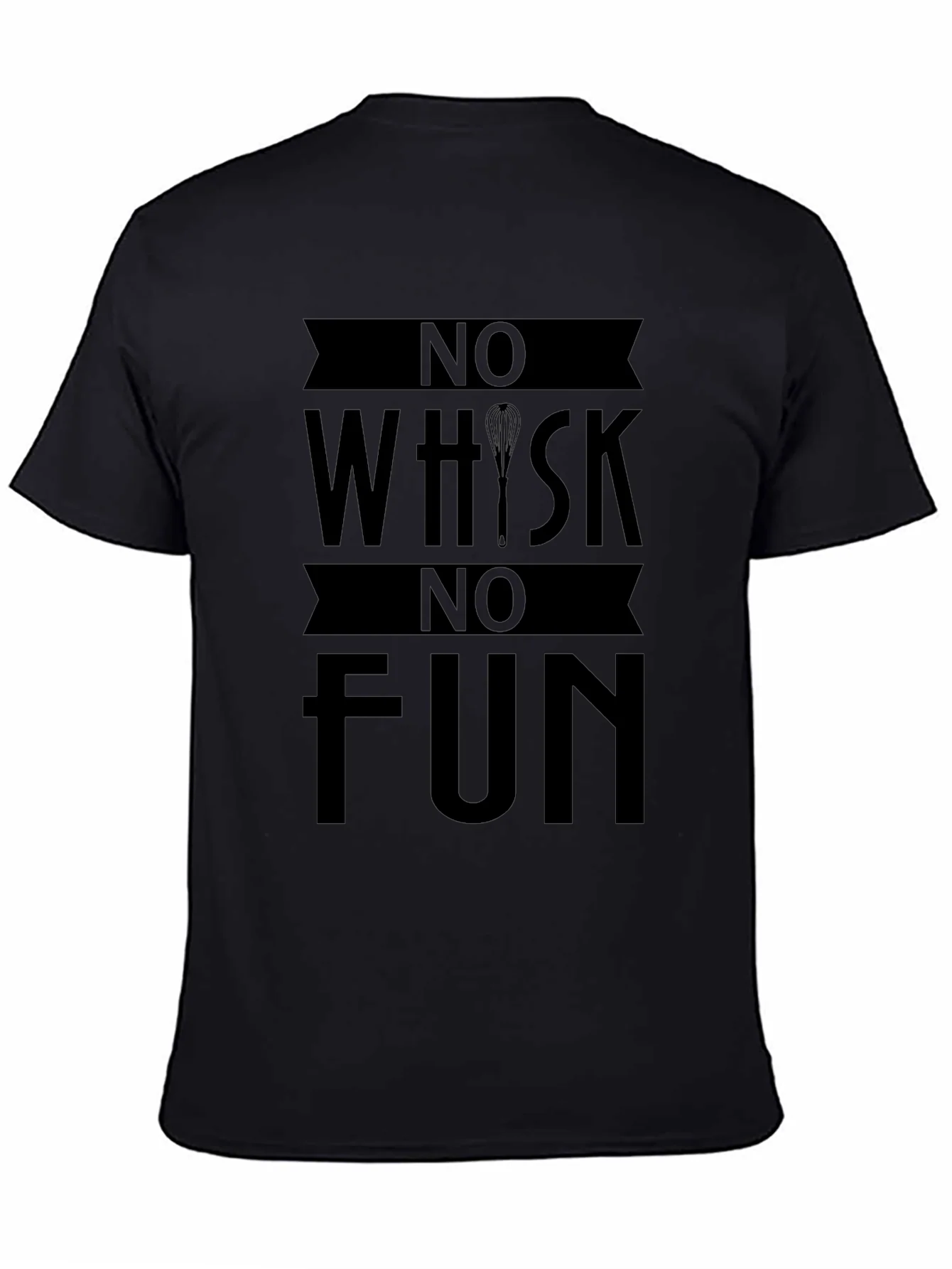 Rebbecca No Whisk No Fun Graphic T-Shirt