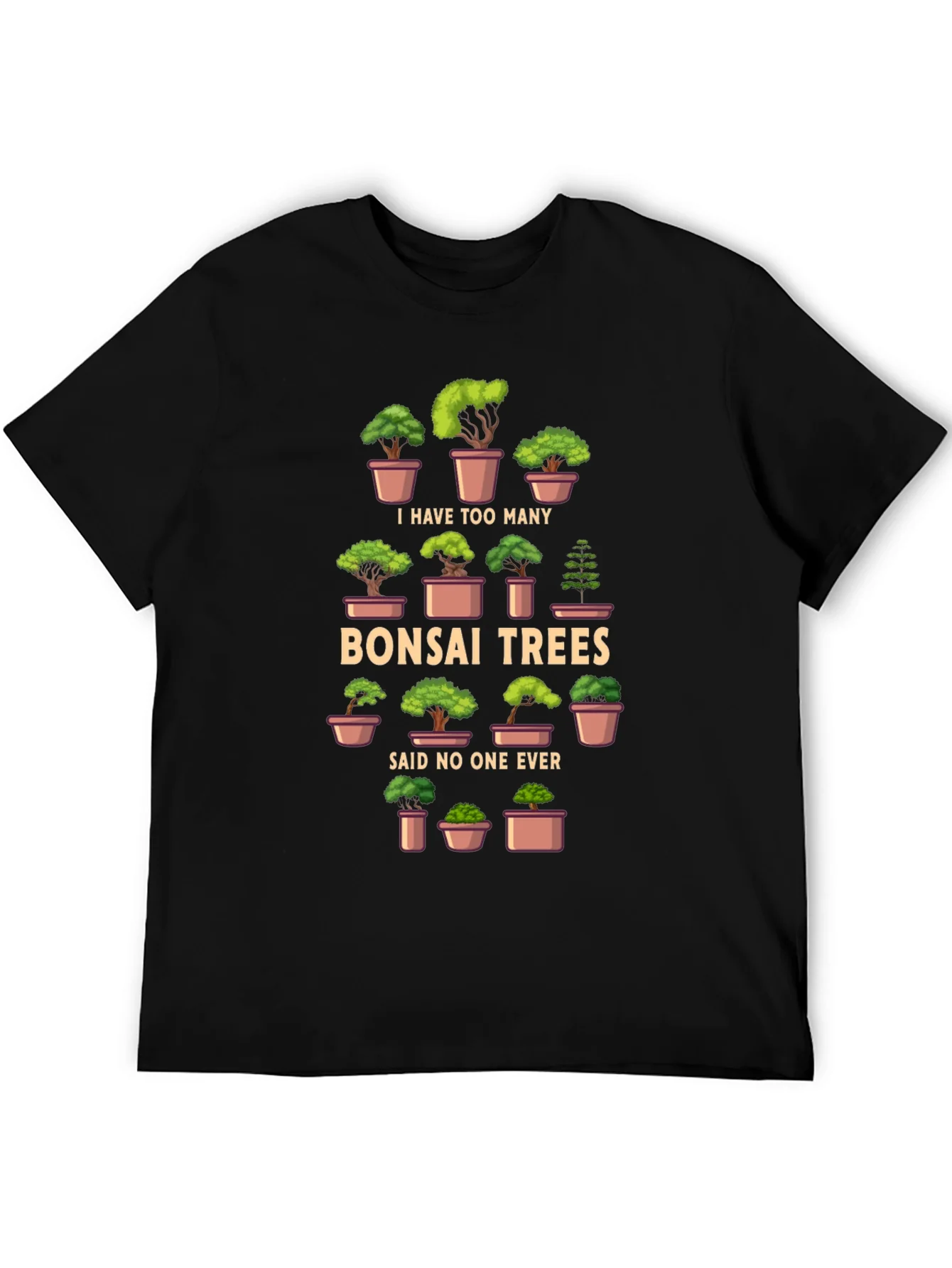 Rebbecca Bonsai Trees T-Shirt - Humorous Graphic Tee