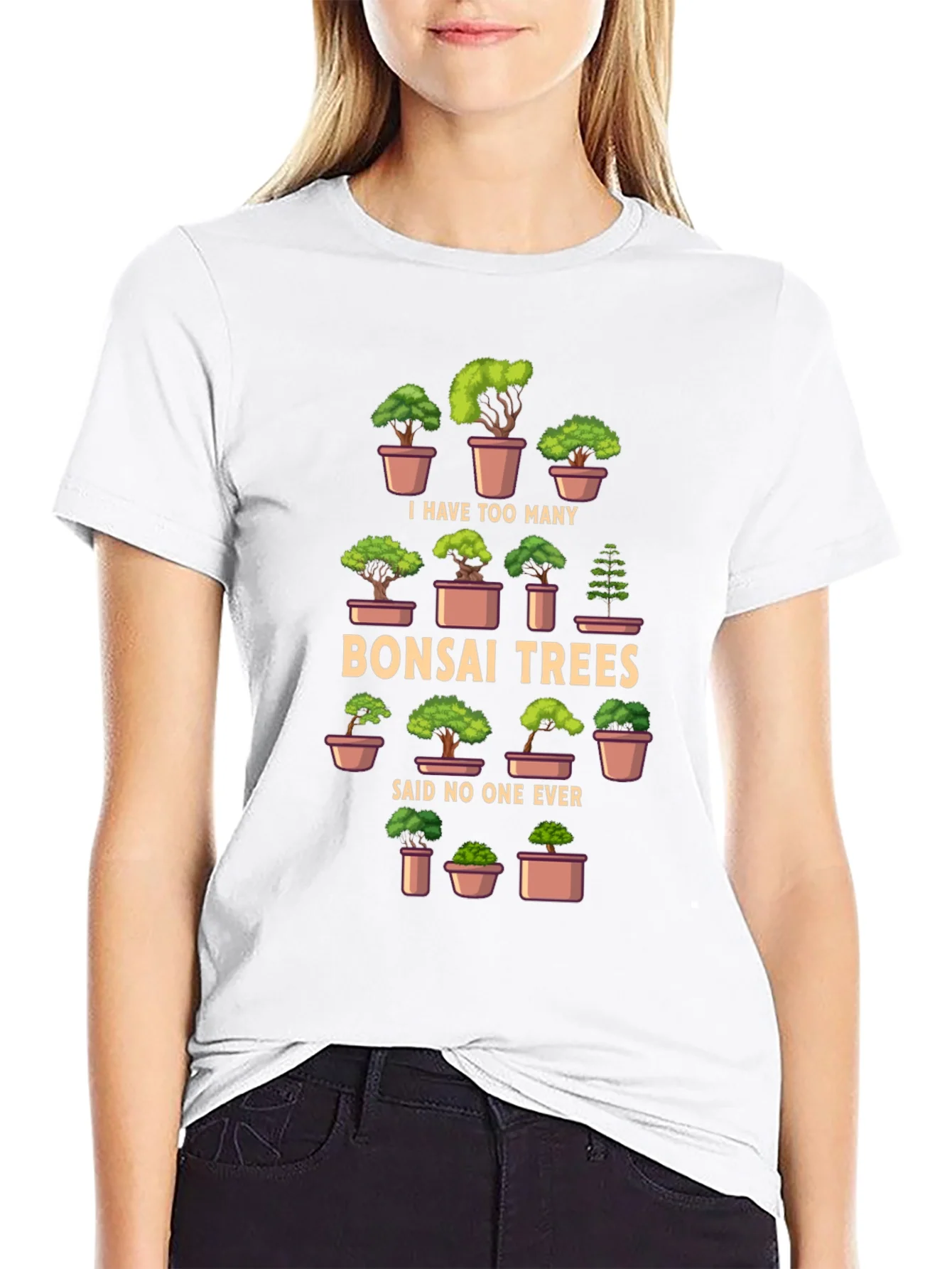Rebbecca Bonsai Trees T-Shirt - Humorous Graphic Tee