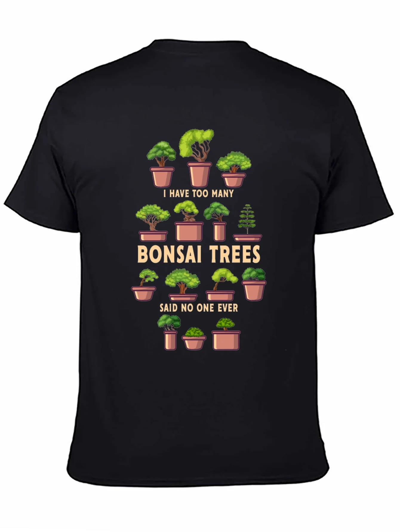 Rebbecca Bonsai Trees T-Shirt - Humorous Graphic Tee