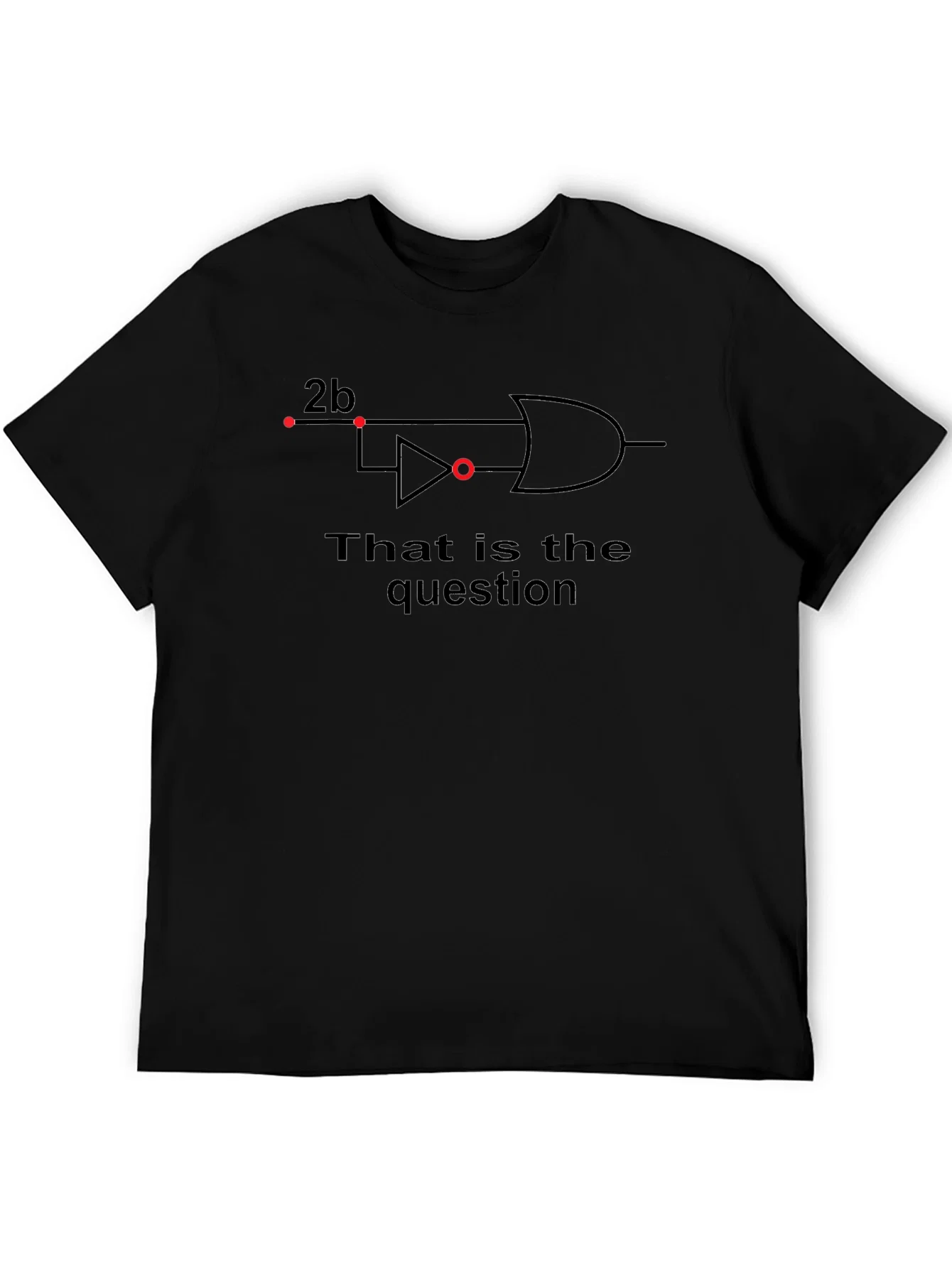 Rebbecca To Be T-Shirt: Nerdy Logic Humor Shirt