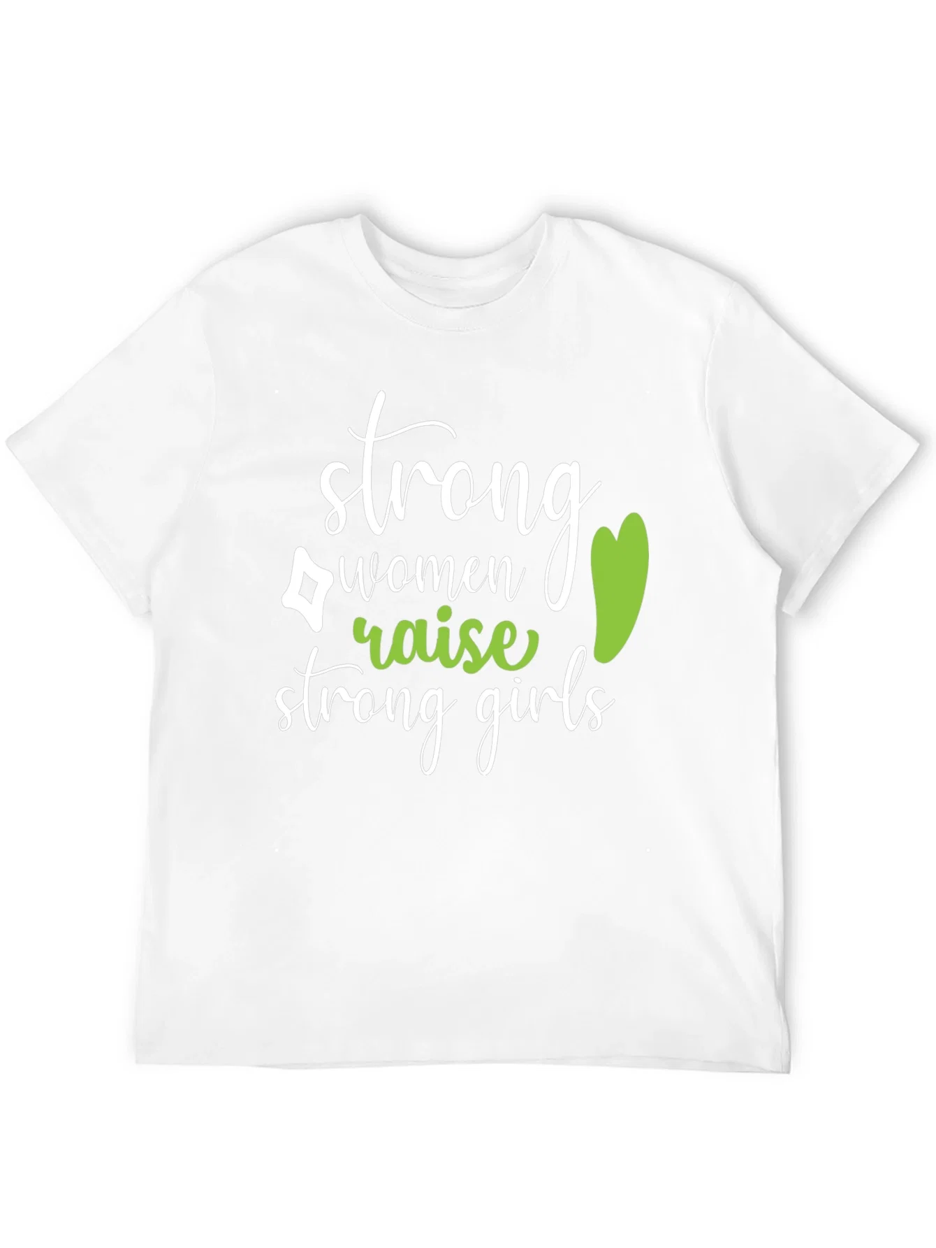 Rebbecca Strong Women Raise Strong Girls Black T-Shirt