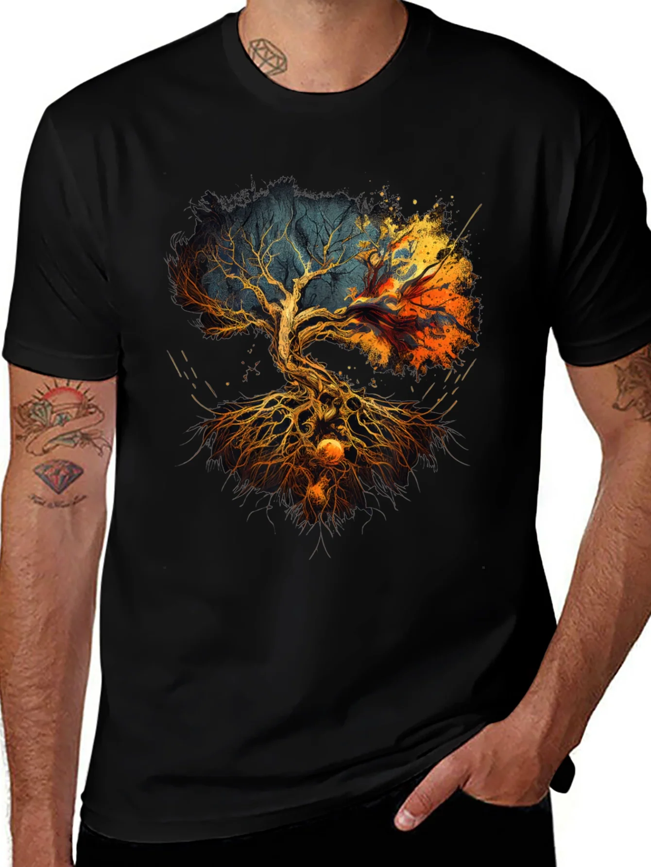 Rebbecca Yggdrasil Tree of Life Graphic Tee