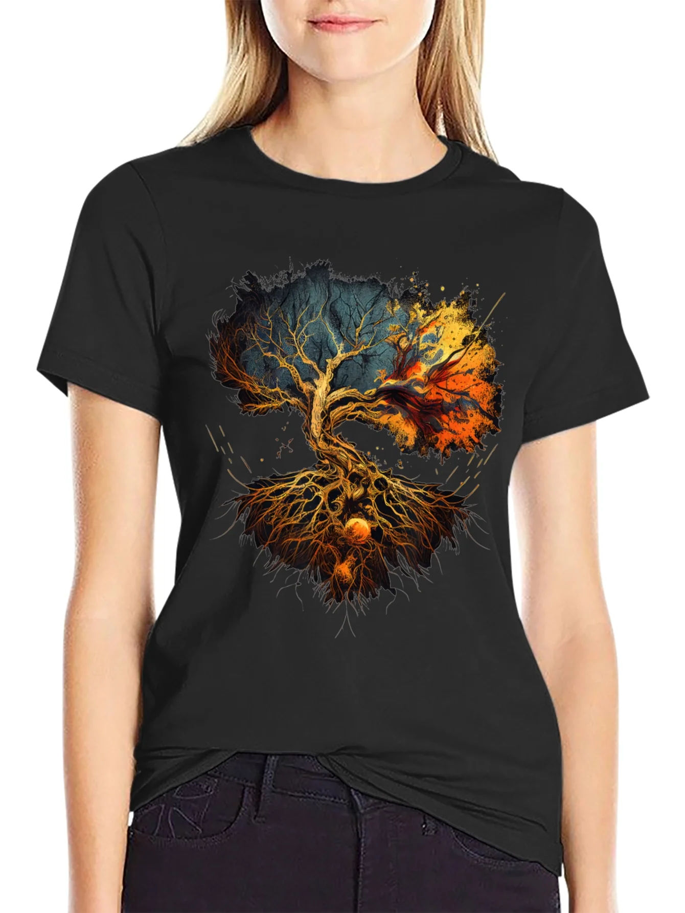 Rebbecca Yggdrasil Tree of Life Graphic Tee