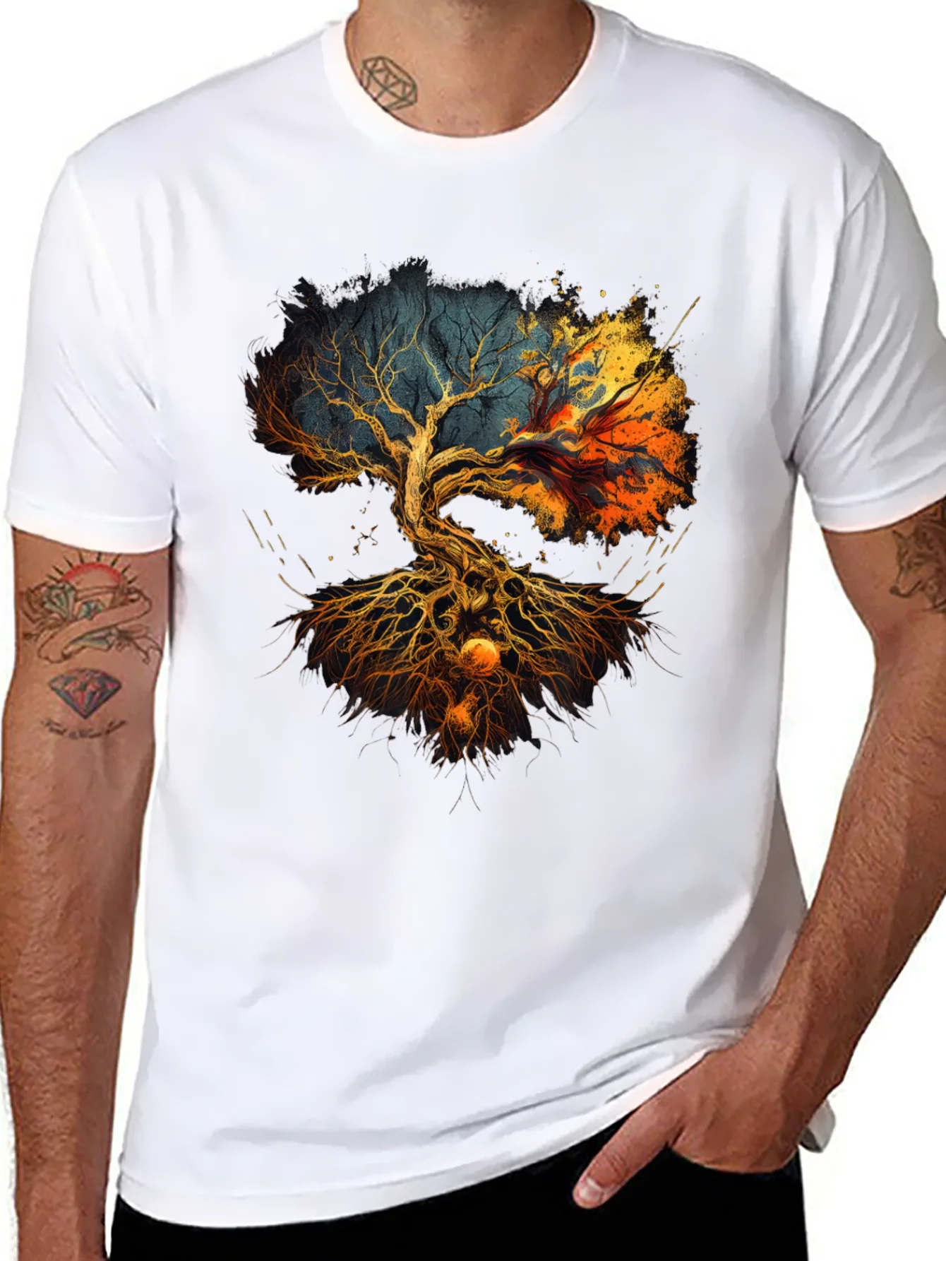 Rebbecca Yggdrasil Tree of Life Graphic Tee