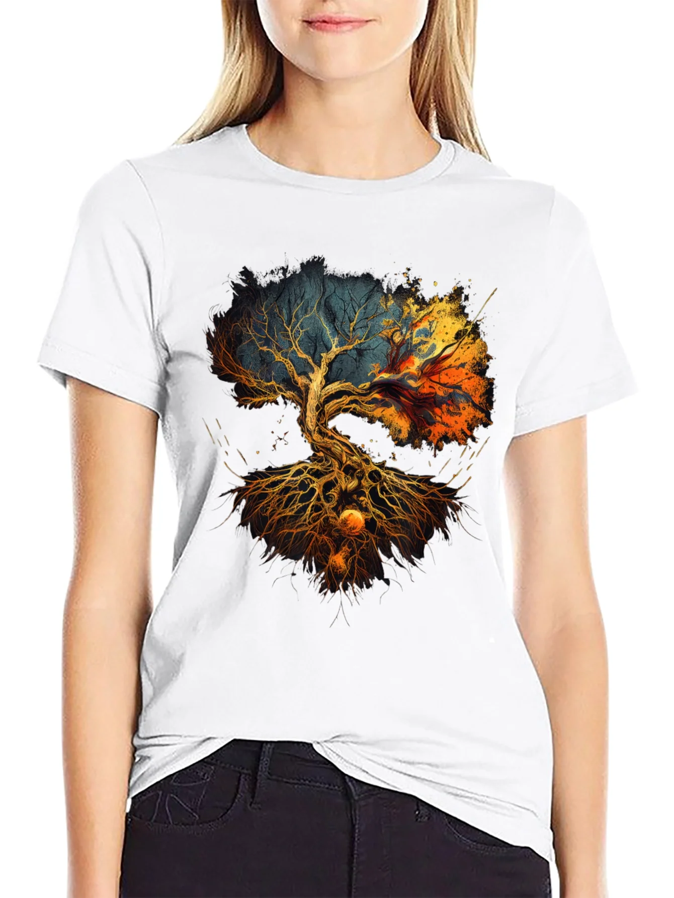 Rebbecca Yggdrasil Tree of Life Graphic Tee