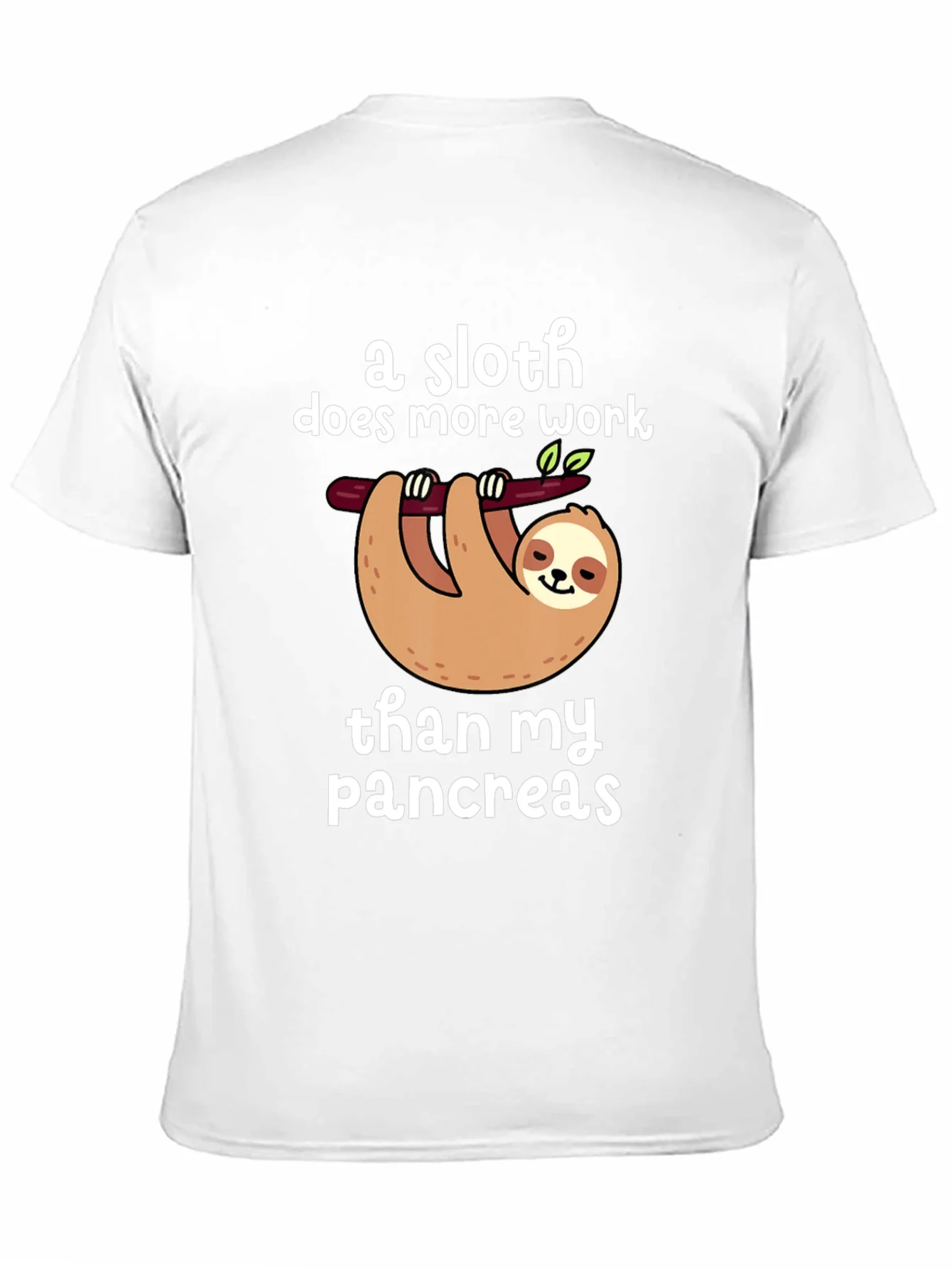 Rebbecca Sloth Pancreas Humor T-Shirt