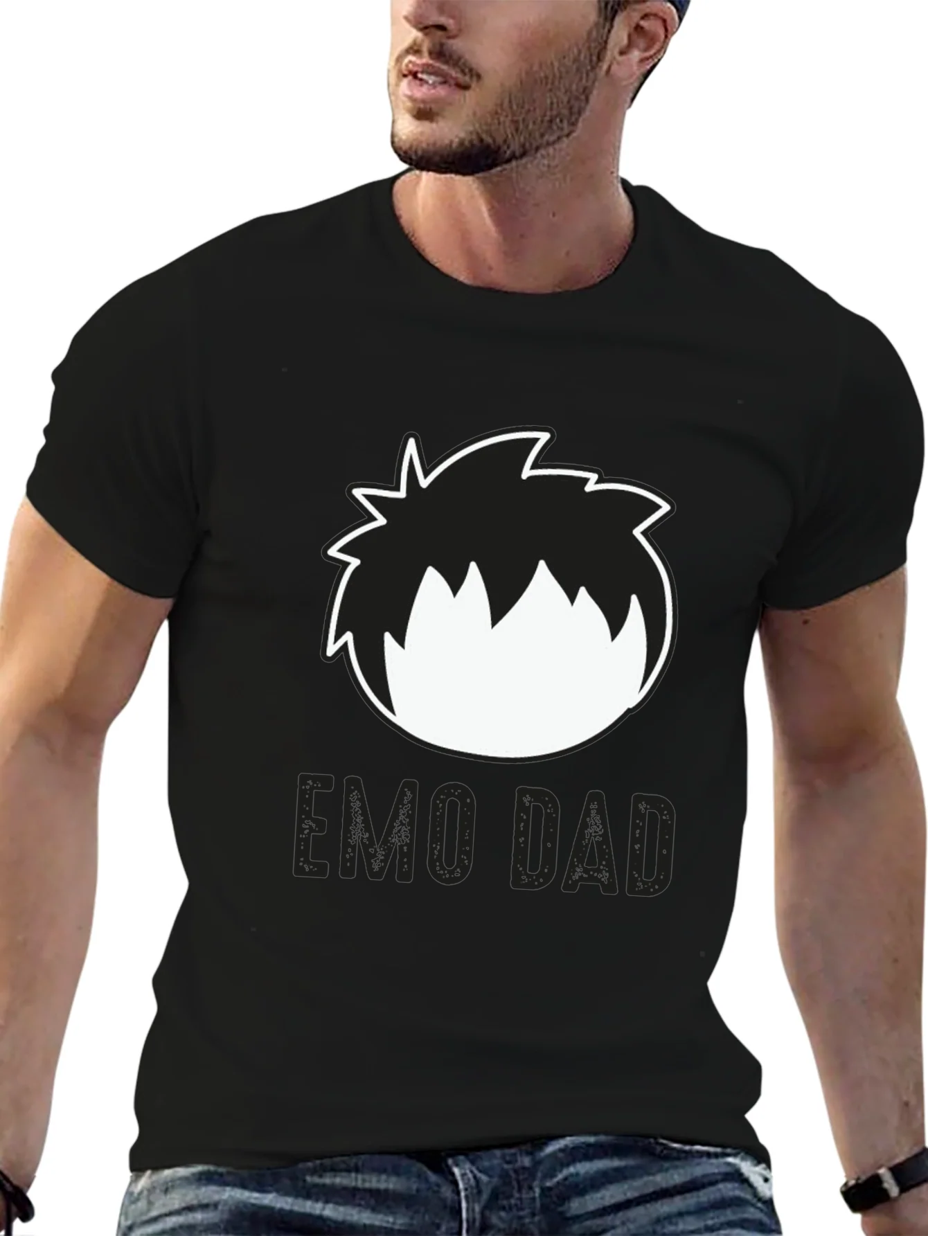 Camiseta Emo Dad: Estilo ¨²nico y Divertido