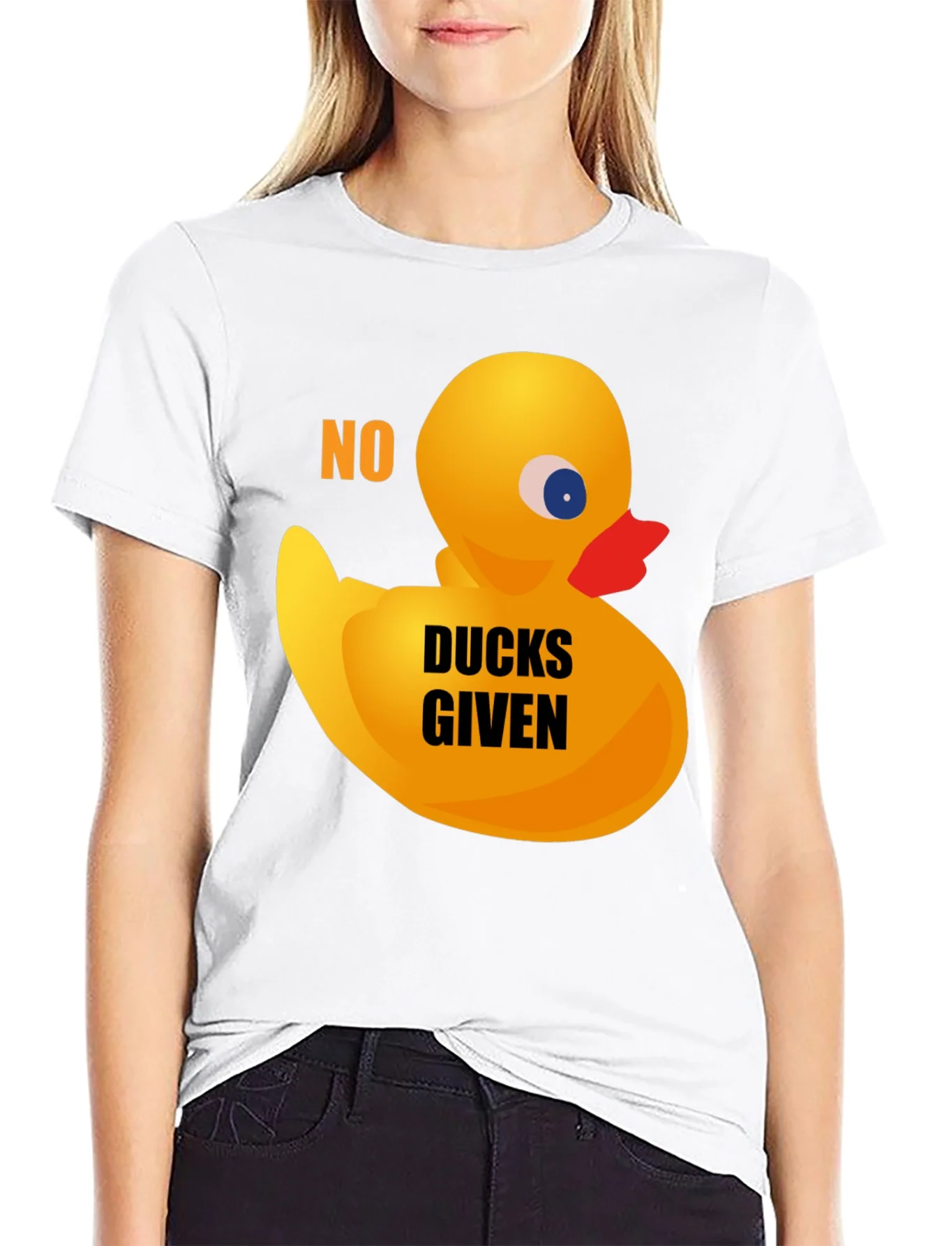 Rebbecca No Ducks Given T-Shirt - Novelty Duck Tee