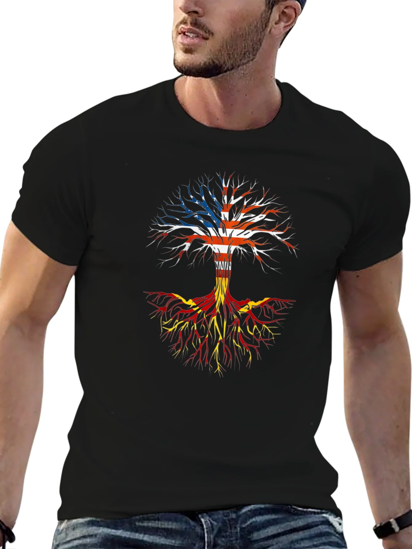 Rebbecca USA & Macedonian Roots T-Shirt
