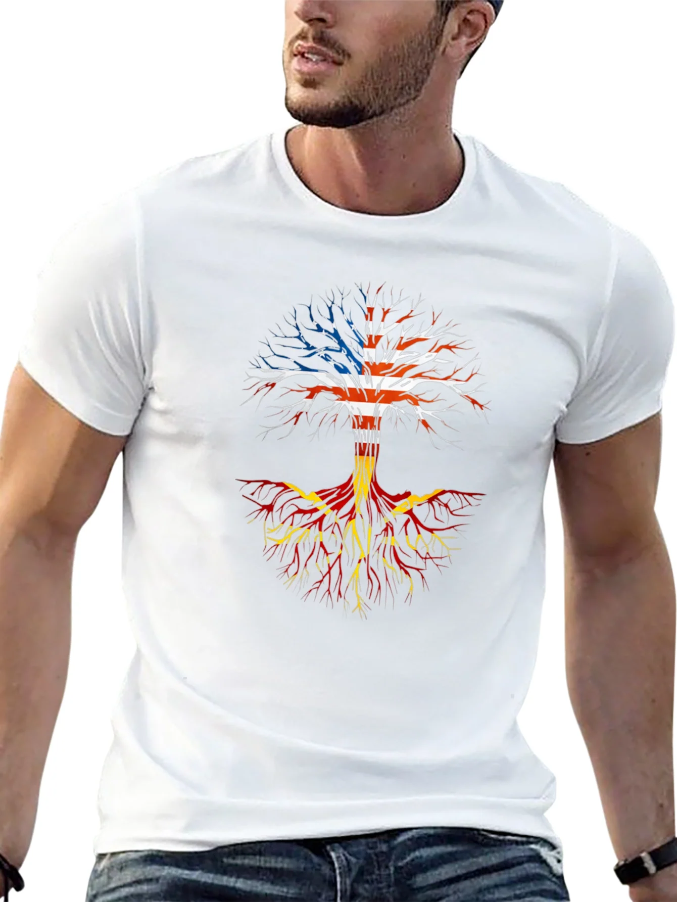 Rebbecca USA & Macedonian Roots T-Shirt