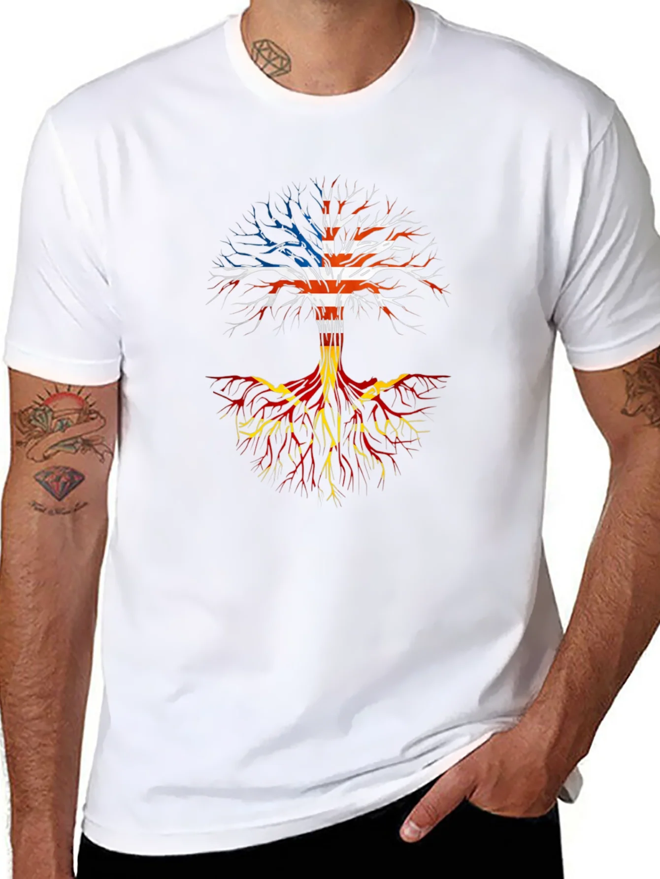 Rebbecca USA & Macedonian Roots T-Shirt