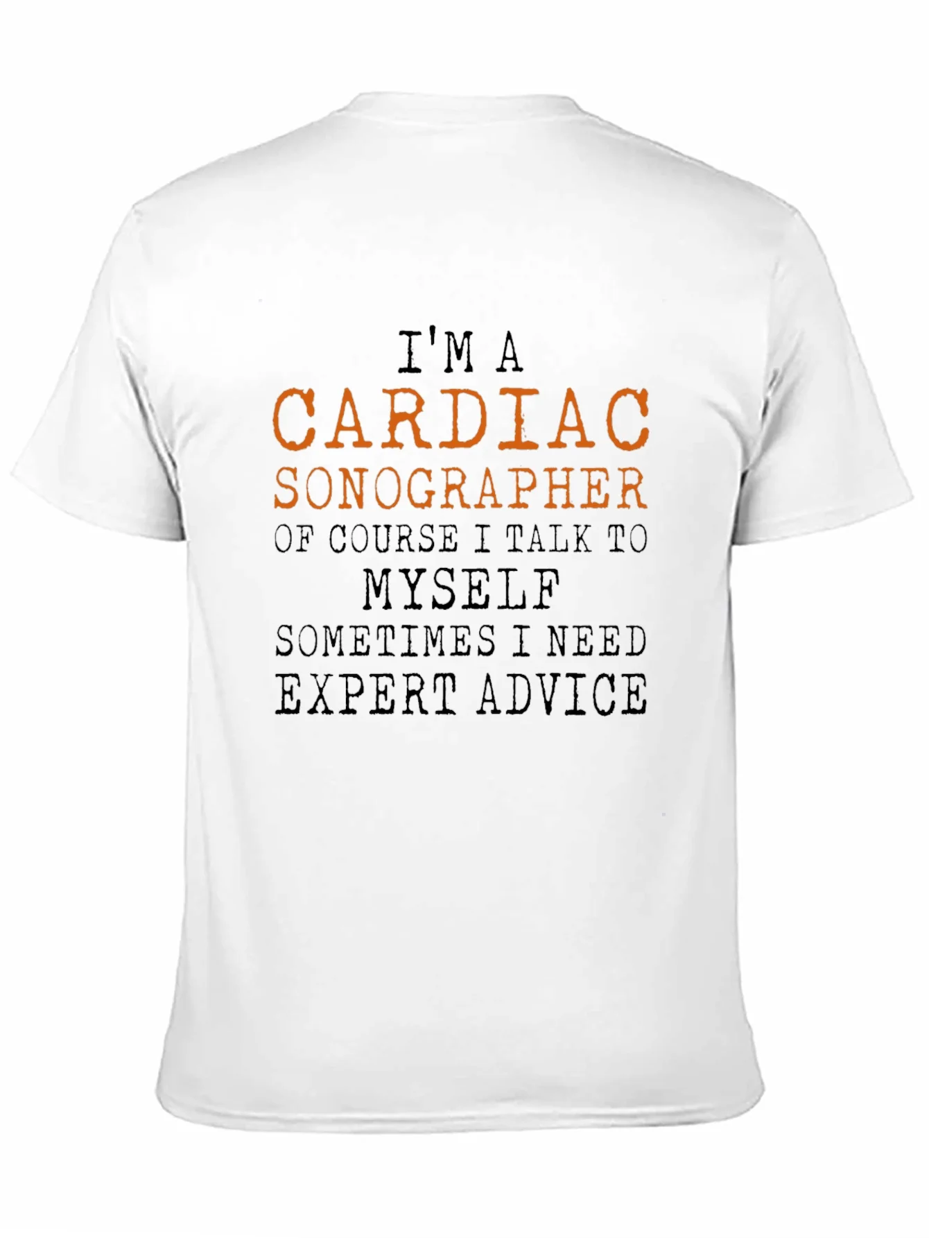 Camiseta Negra - Soy un Son¨®grafo Cardiaco