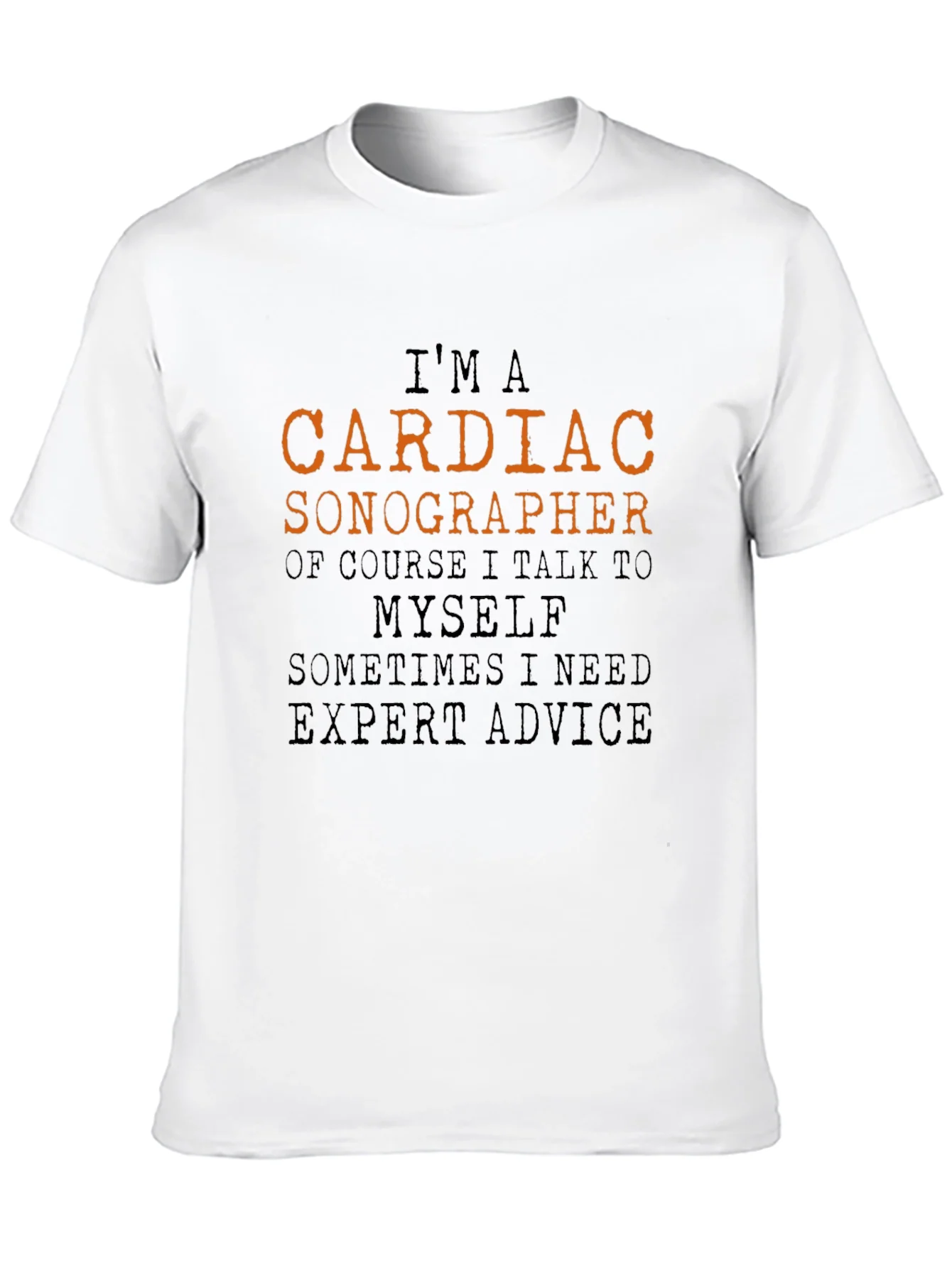 Camiseta Negra - Soy un Son¨®grafo Cardiaco