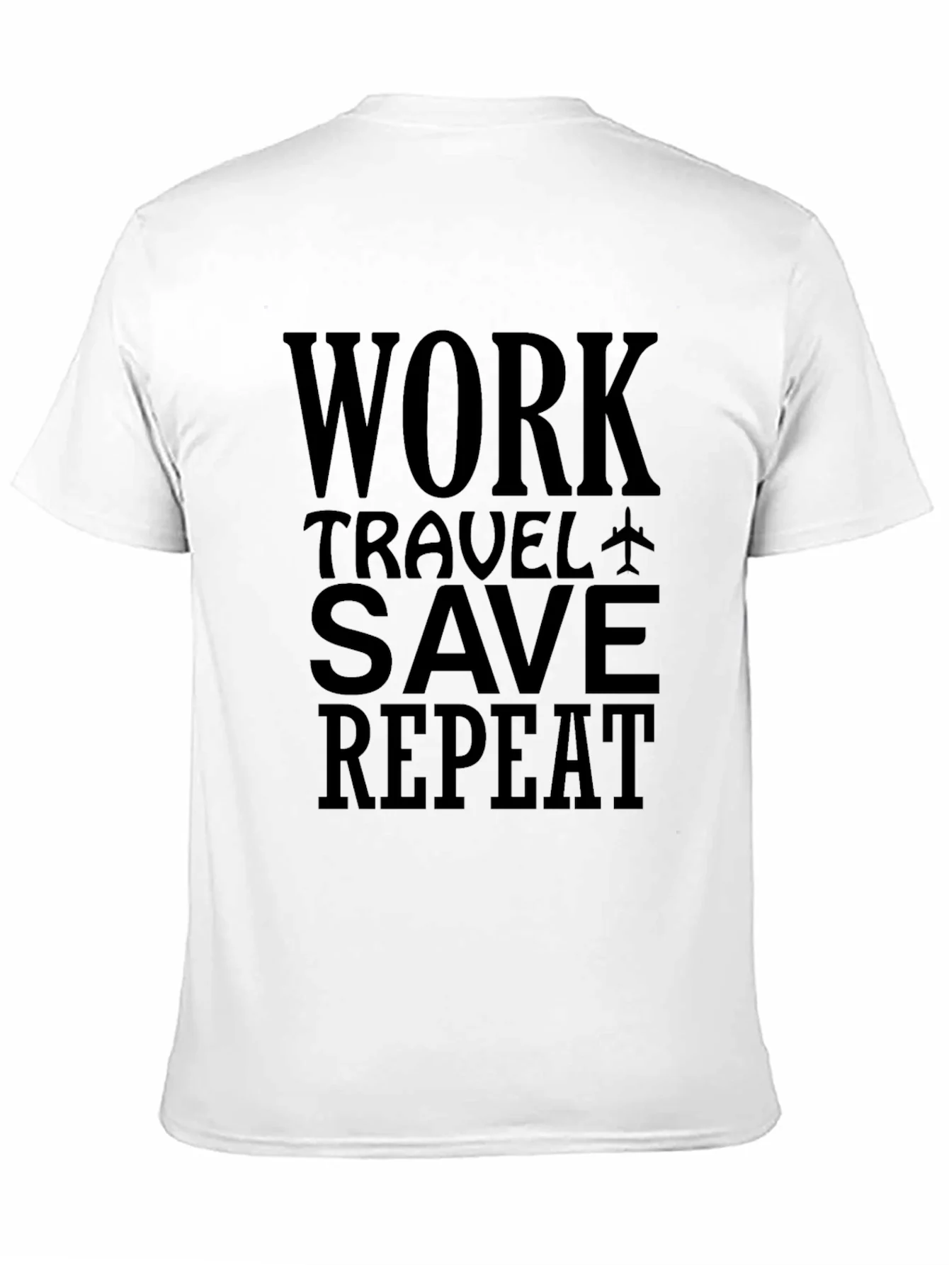 Rebbecca Work Travel Save Repeat Graphic Tee