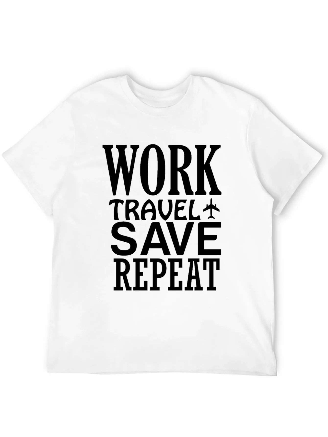 Rebbecca Work Travel Save Repeat Graphic Tee