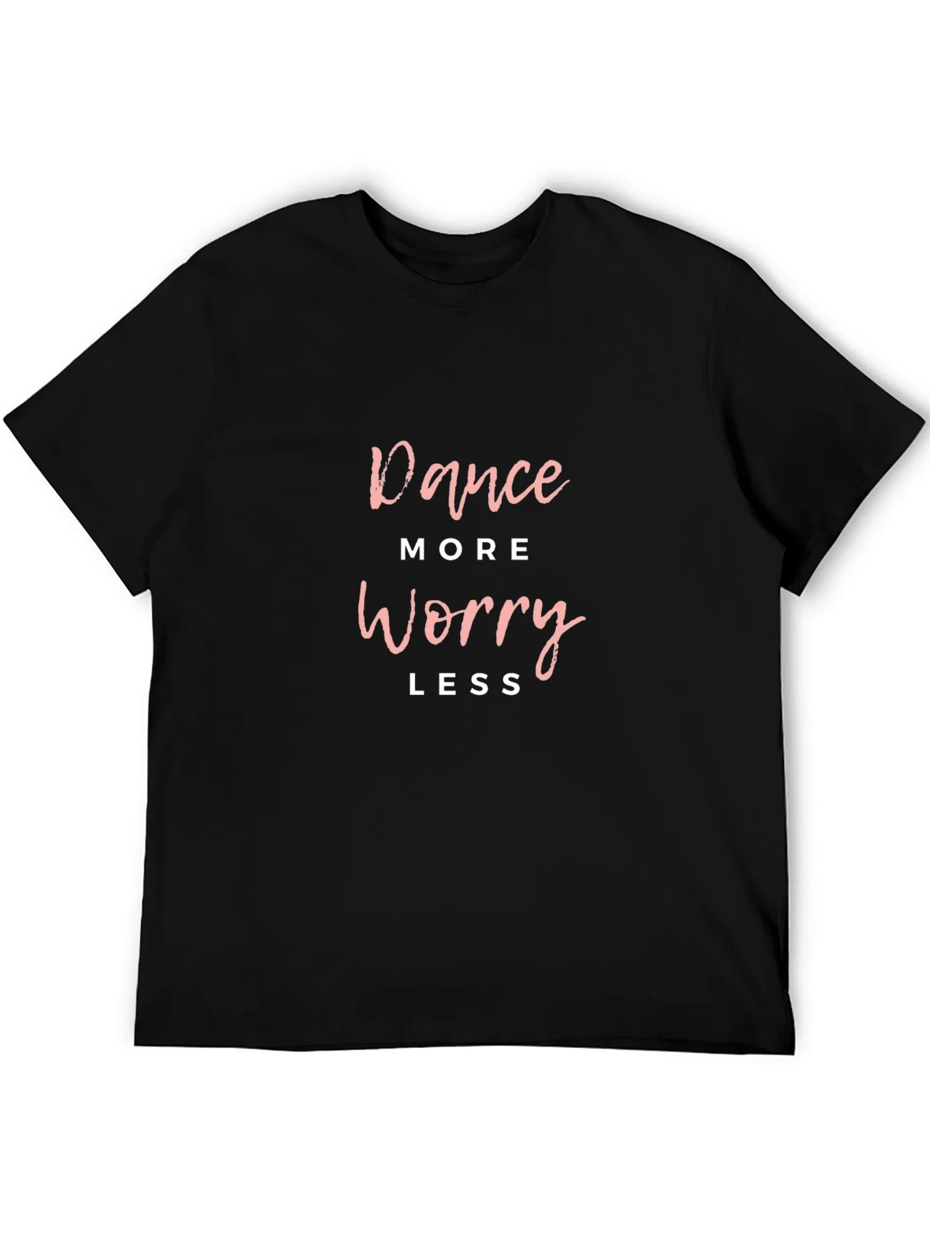 Rebbecca Dance More Worry Less Graphic Tee