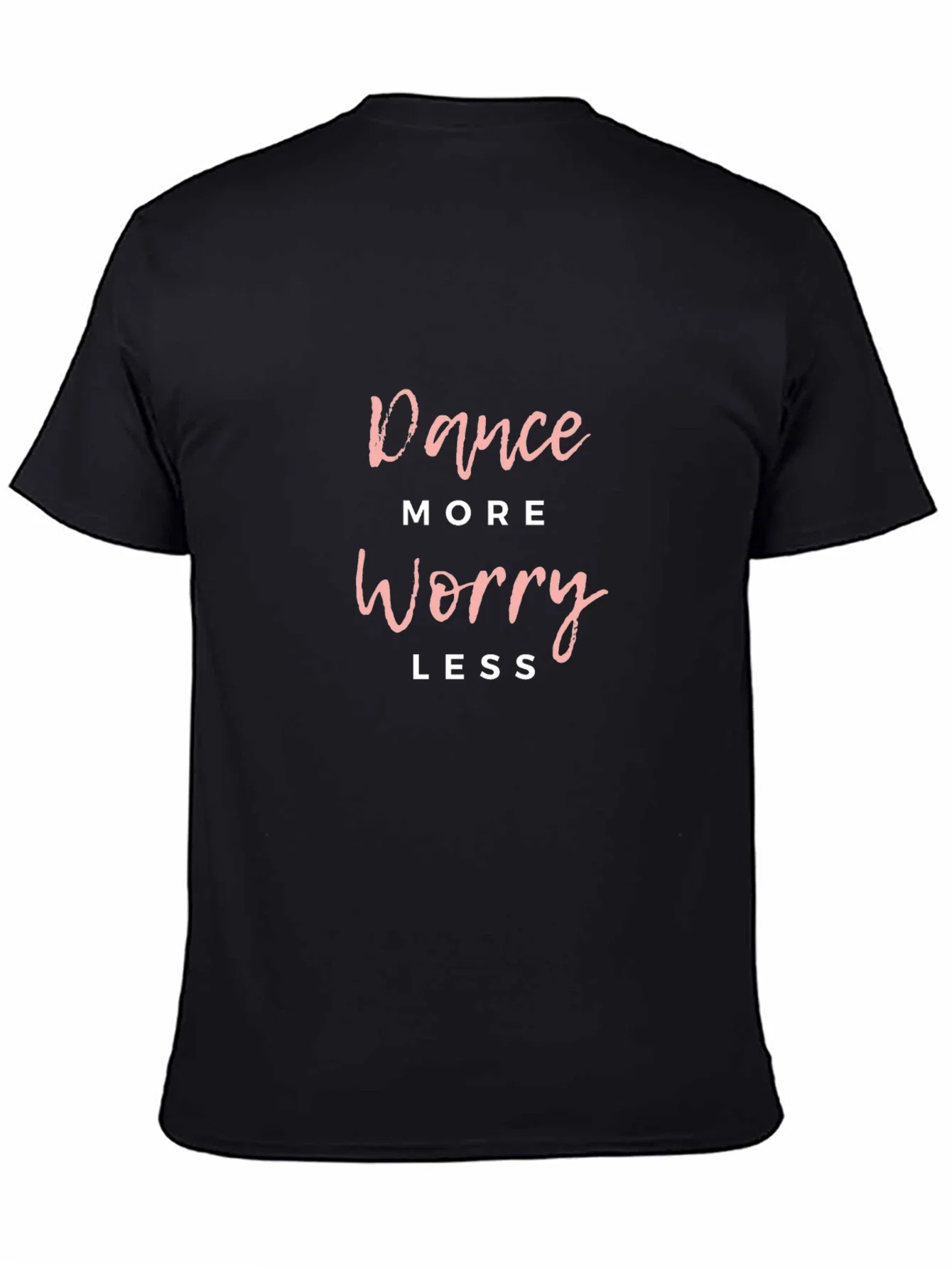Rebbecca Dance More Worry Less Graphic Tee
