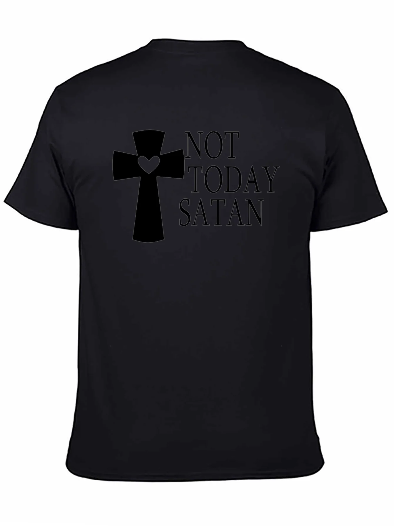 Rebbecca Not Today Satan T-Shirt - Christian Apparel