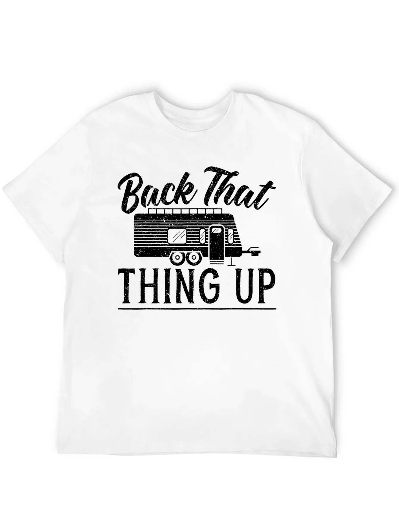 Camiseta Negra Back That Thing Up