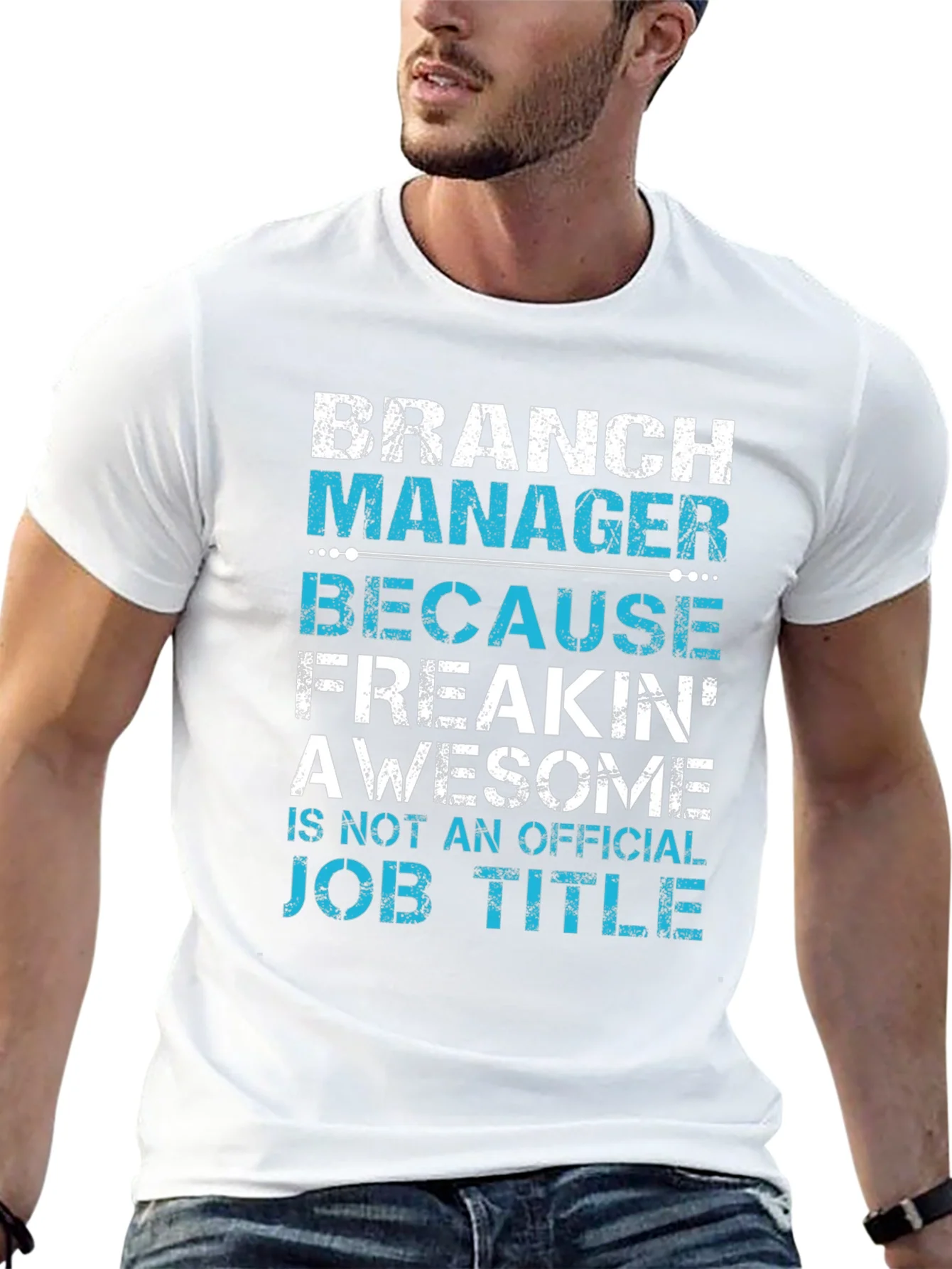 Rebbecca Branch Manager Funny Job Title T-Shirt