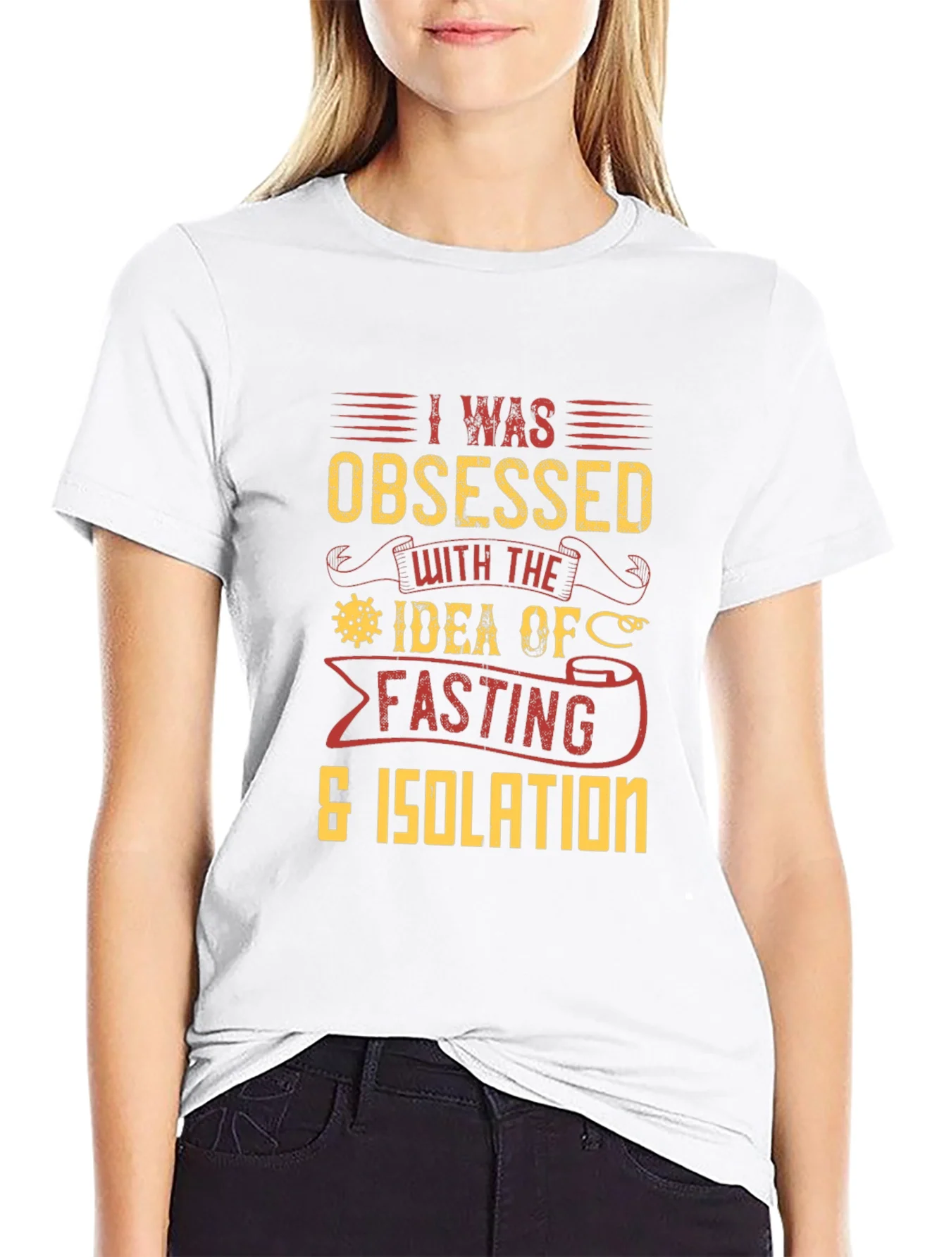 Rebbecca Obsessed with Fasting & Isolation T-Shirt
