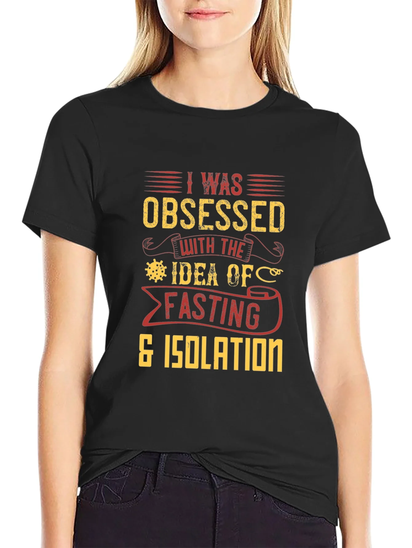 Rebbecca Obsessed with Fasting & Isolation T-Shirt