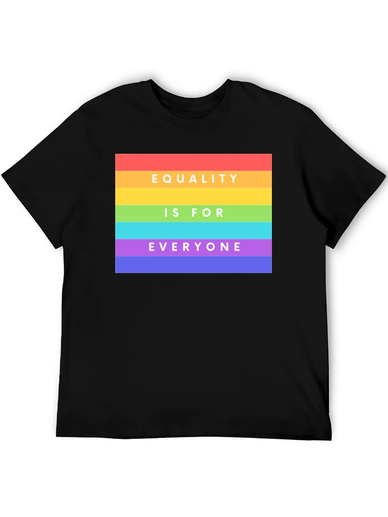 Rebbecca Equality is for Everyone Rainbow Pride T-Shirt